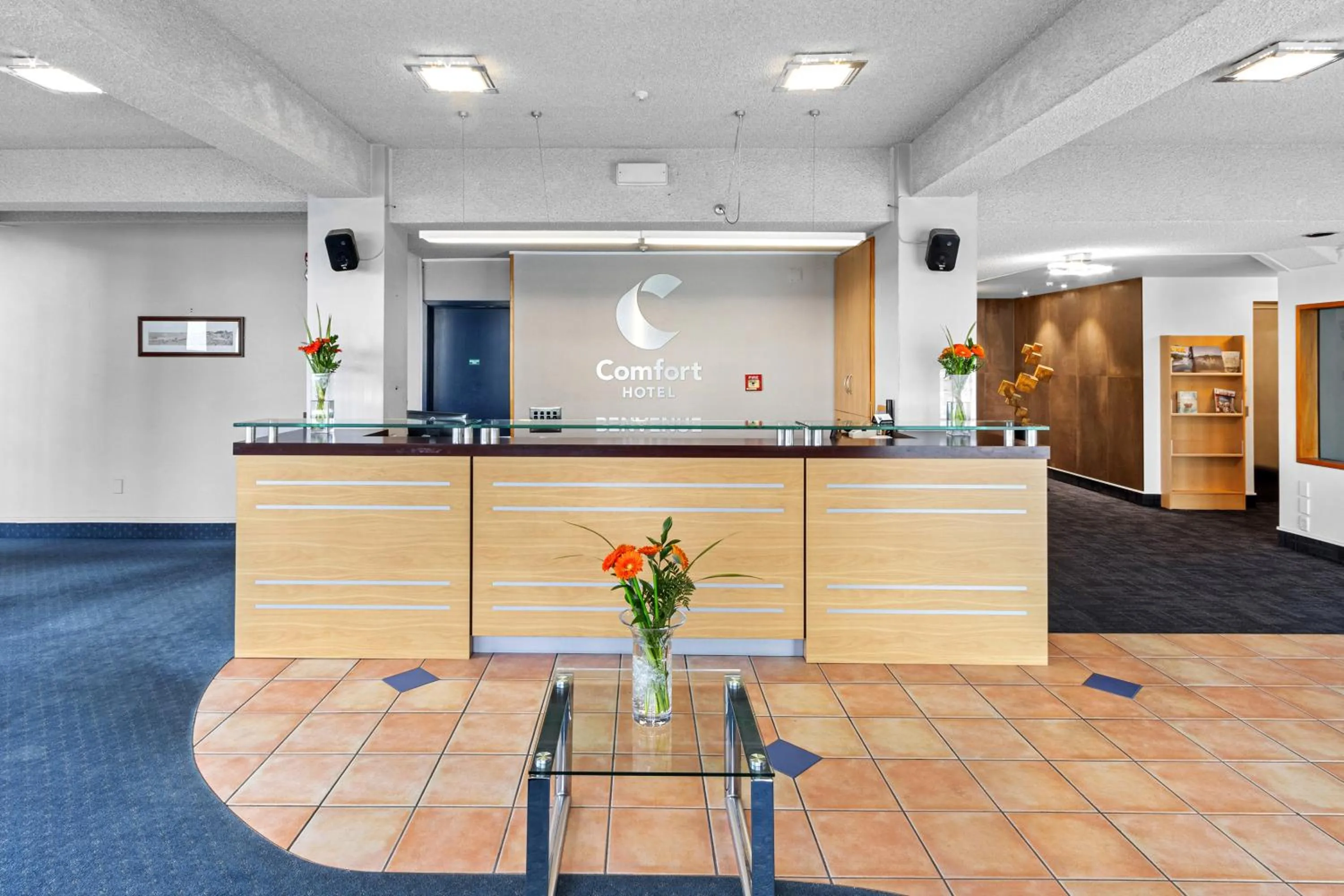 Lobby or reception in Comfort Hotel Benvenue