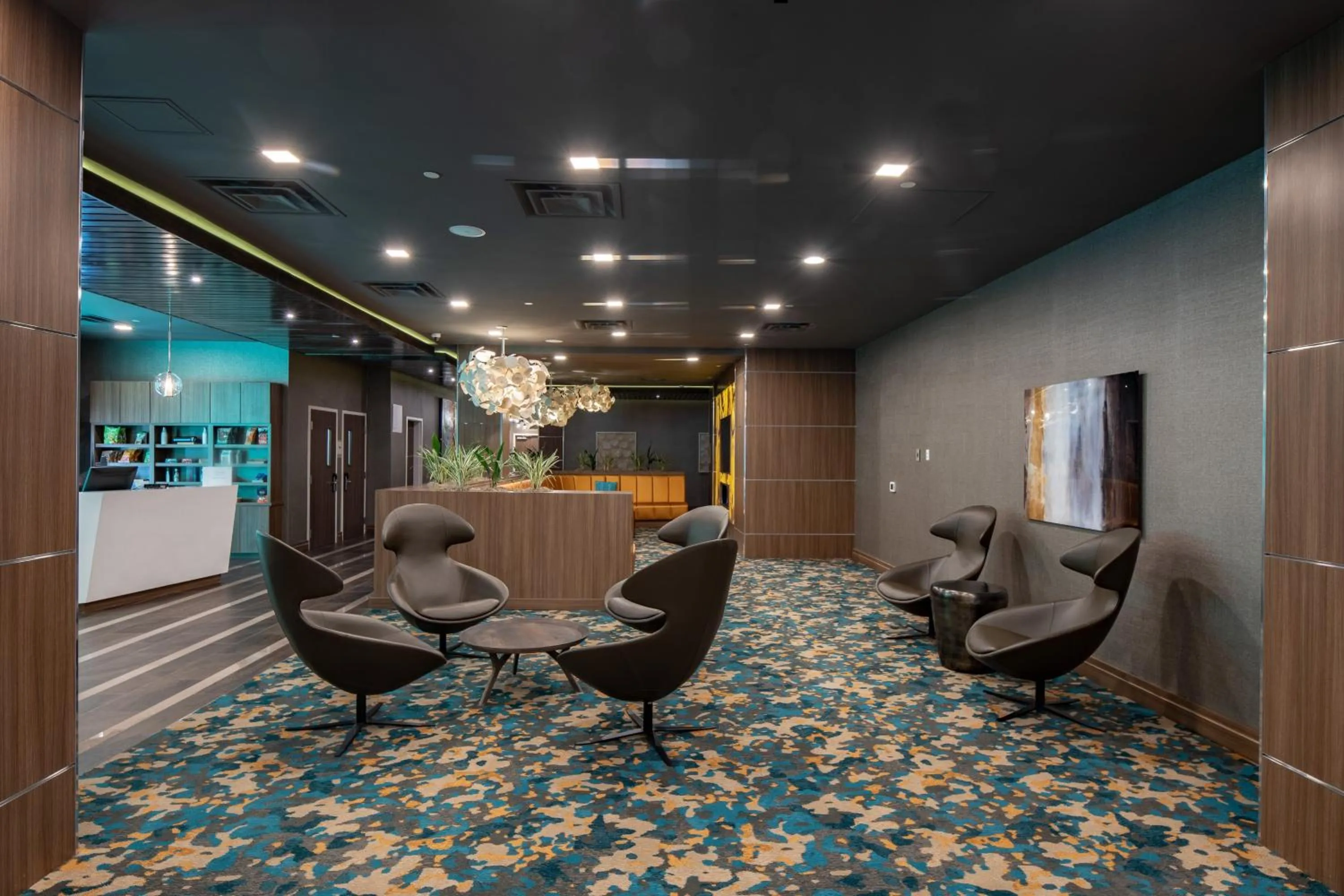 Lobby or reception in Element Dallas Downtown East