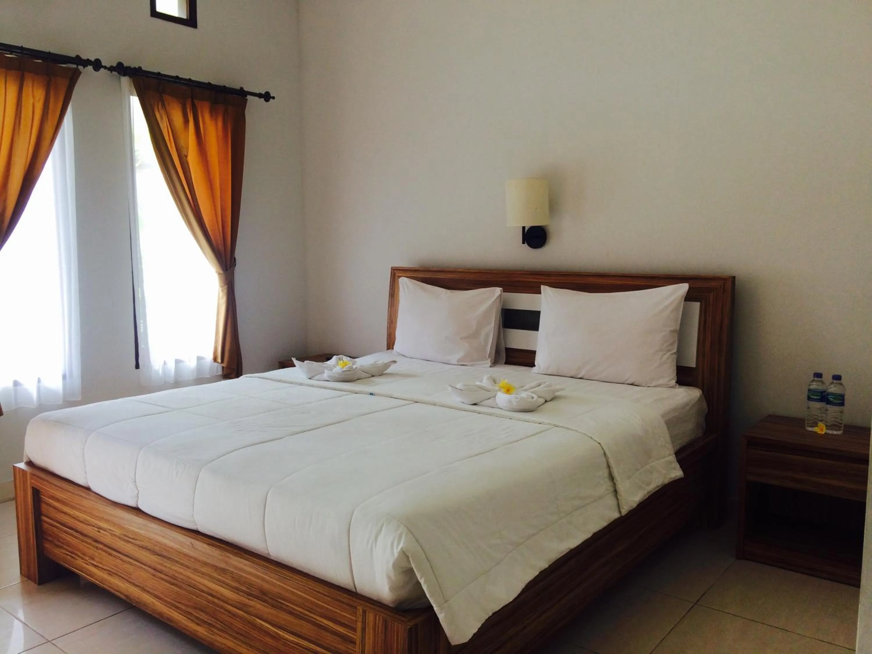 Bed in Tanjung Sari Inn