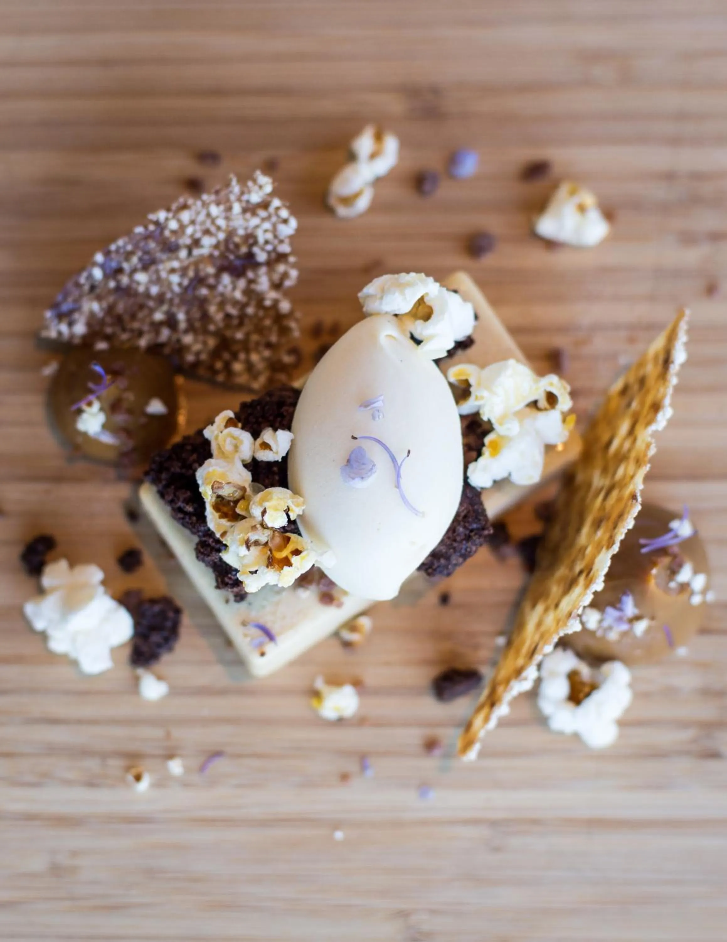 Food close-up in Rosewood Matakauri