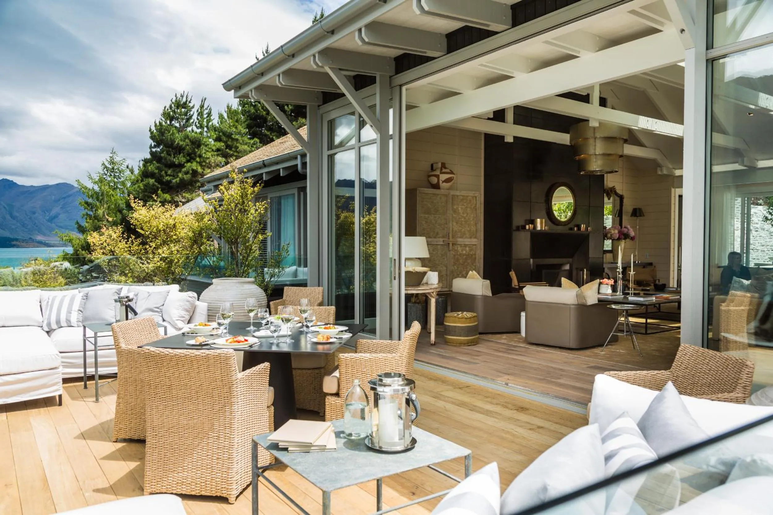 Hot Tub in Rosewood Matakauri