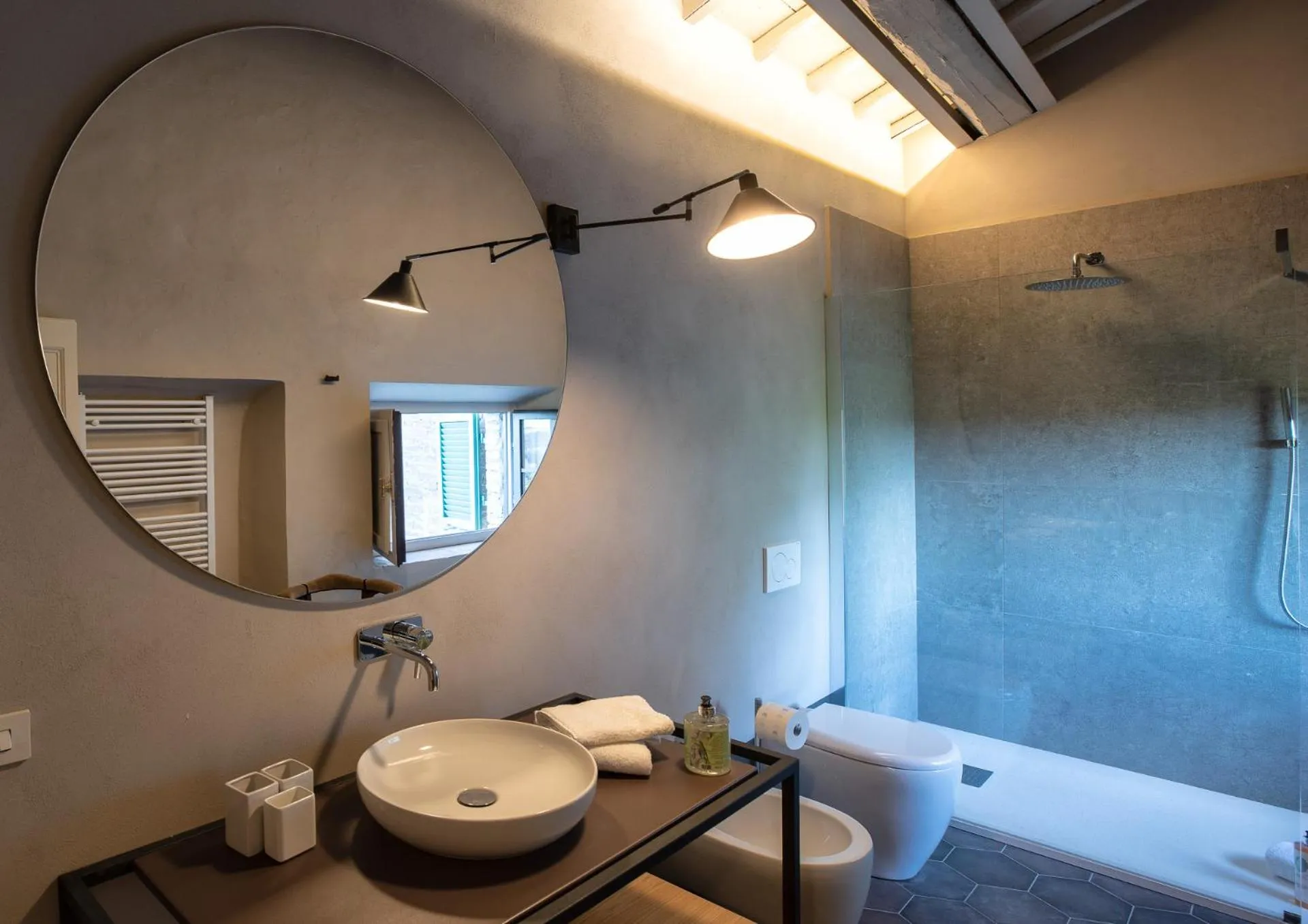 Toilet in Ca' Bianca Tuscany Relais