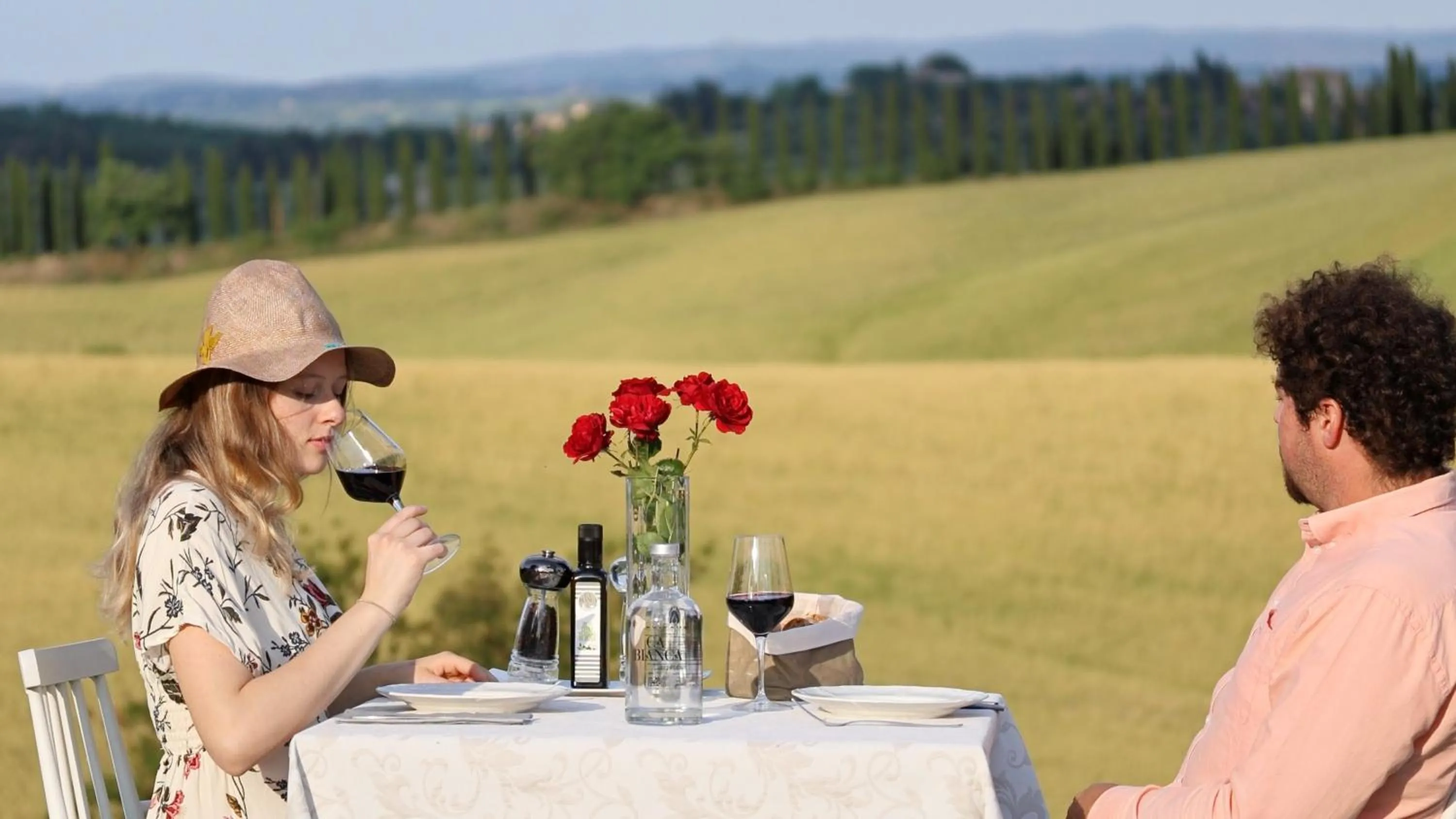 Restaurant/places to eat in Ca' Bianca Tuscany Relais