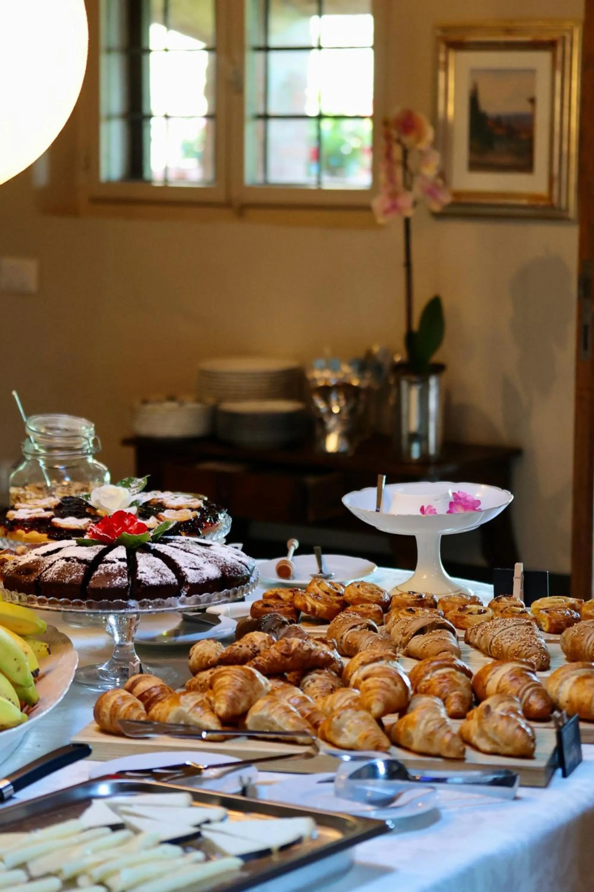 Food and drinks in Ca' Bianca Tuscany Relais