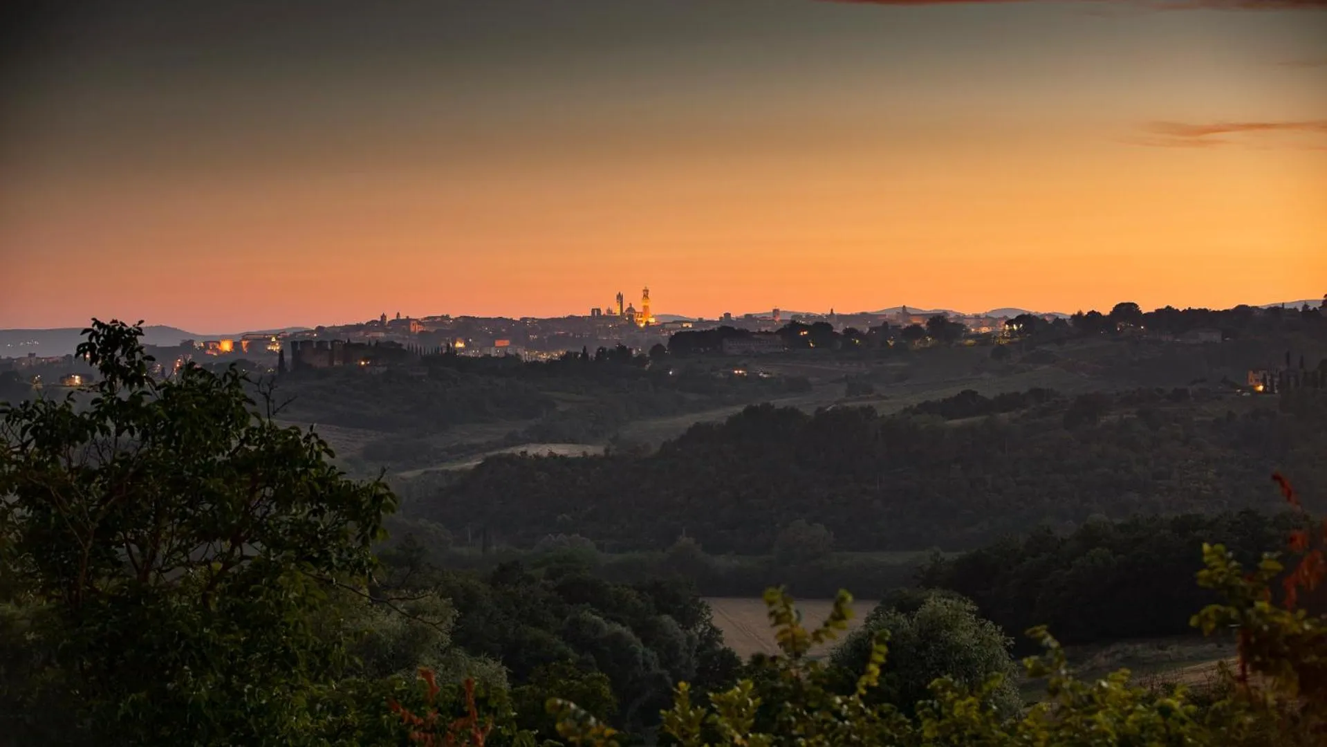 Natural landscape in Ca' Bianca Tuscany Relais