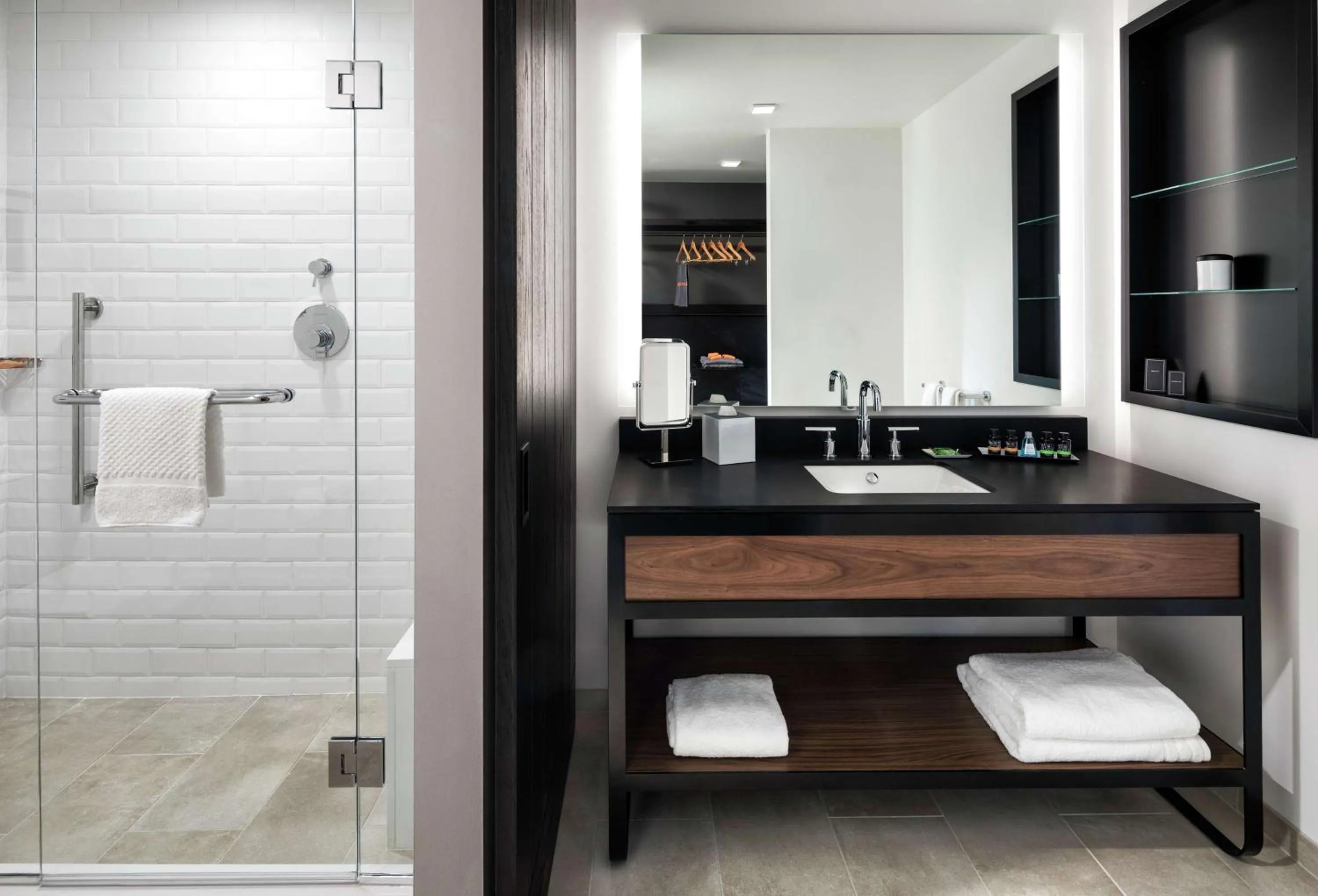 Bathroom in Canopy by Hilton Minneapolis Mill District