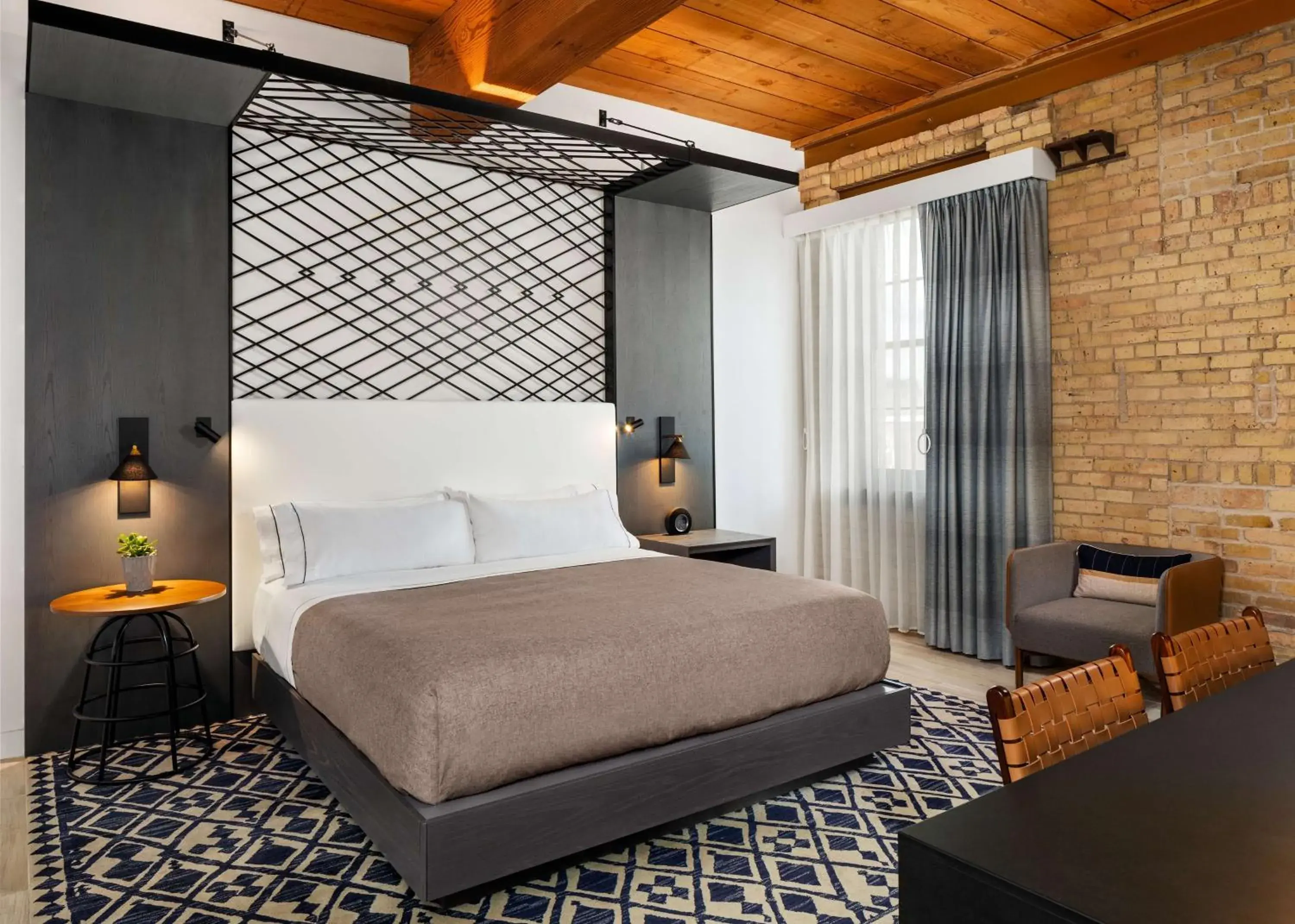 One-Bedroom King Suite in Canopy by Hilton Minneapolis Mill District One-Bedroom King Suite in Canopy by Hilton Minneapolis Mill District