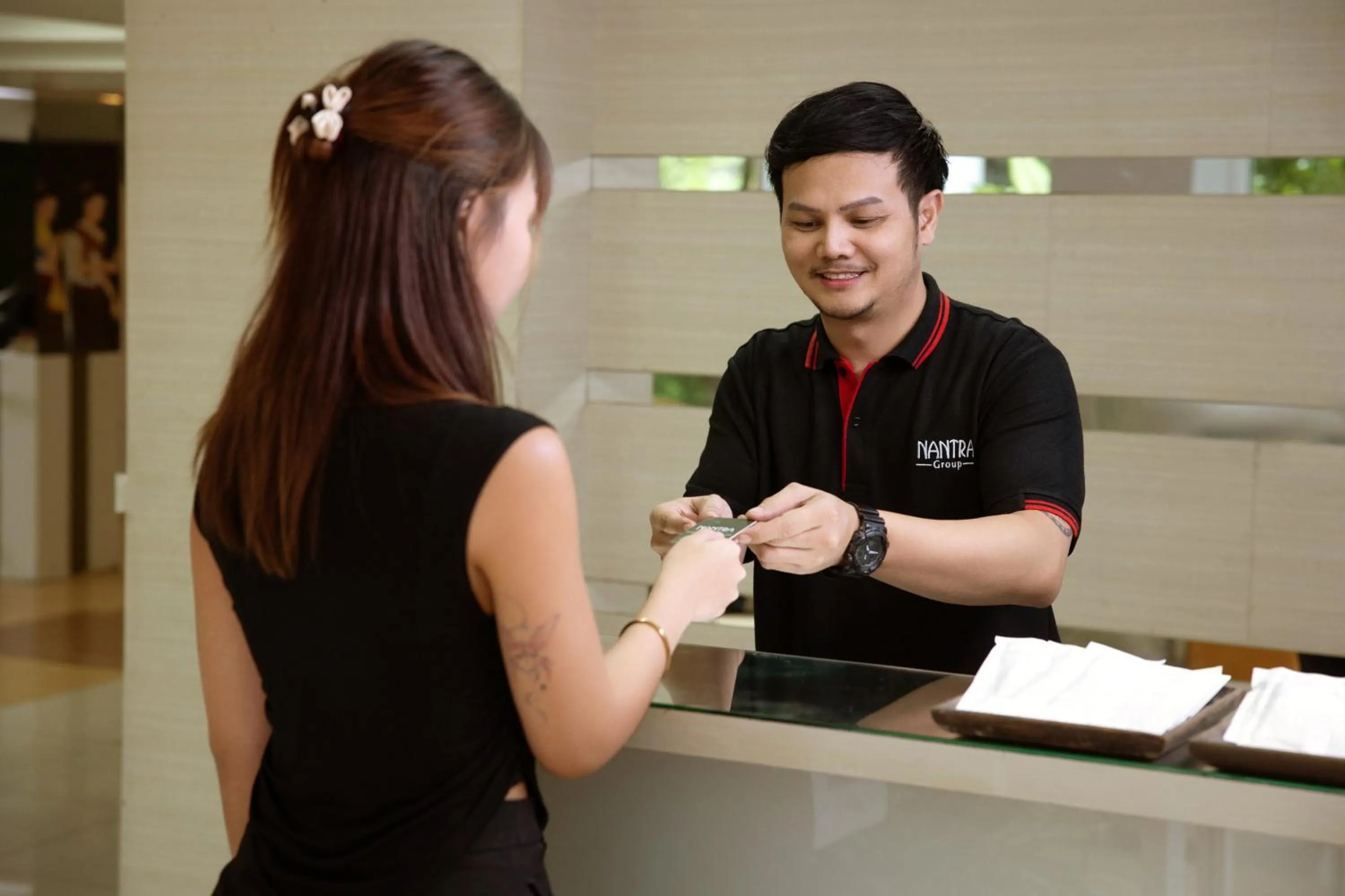 Lobby or reception in Nantra Sukhumvit 39