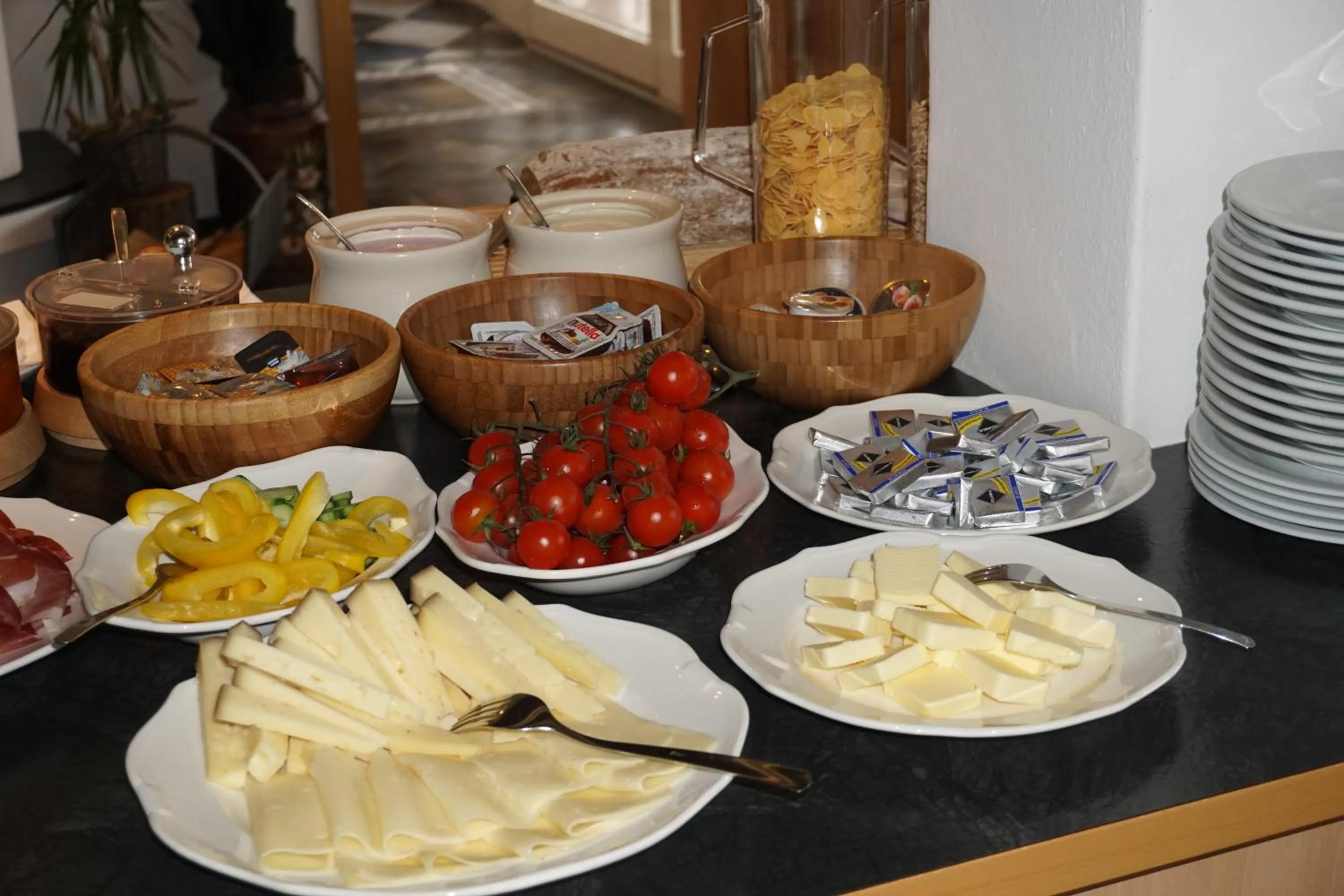 Breakfast in Gasthaus Jaufenblick