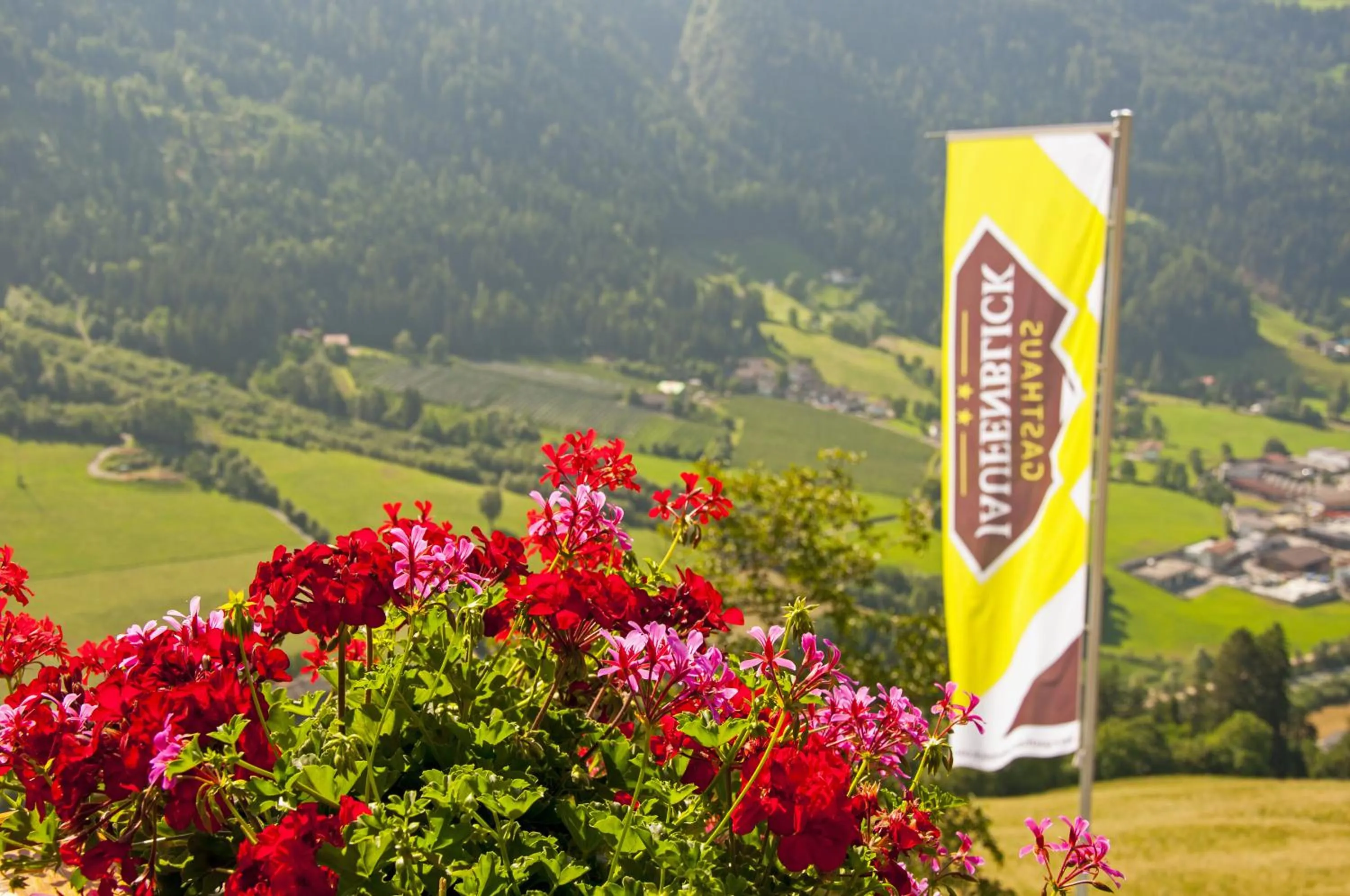 Balcony/Terrace in Gasthaus Jaufenblick