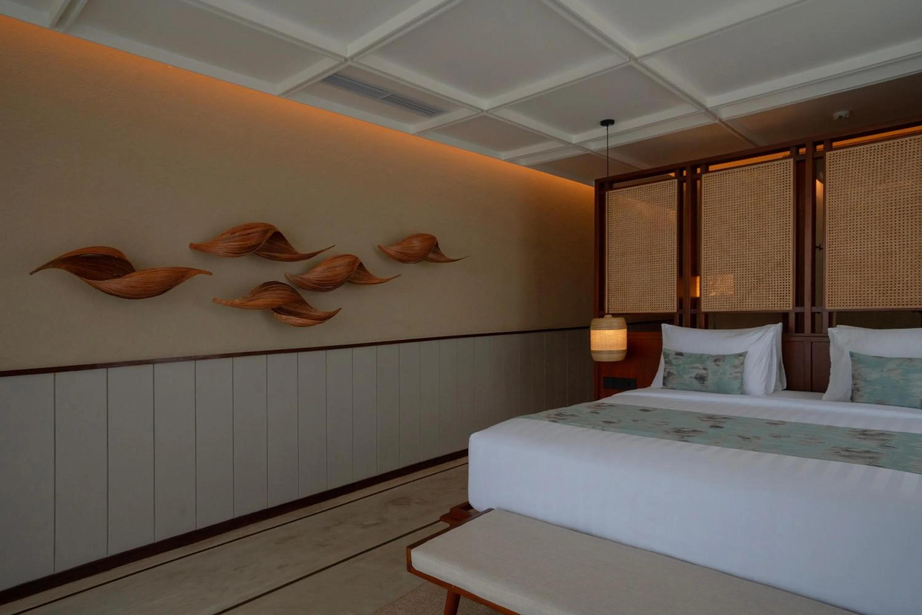 Bedroom, Bed in The Kemilau Hotel & Villa Canggu Bali