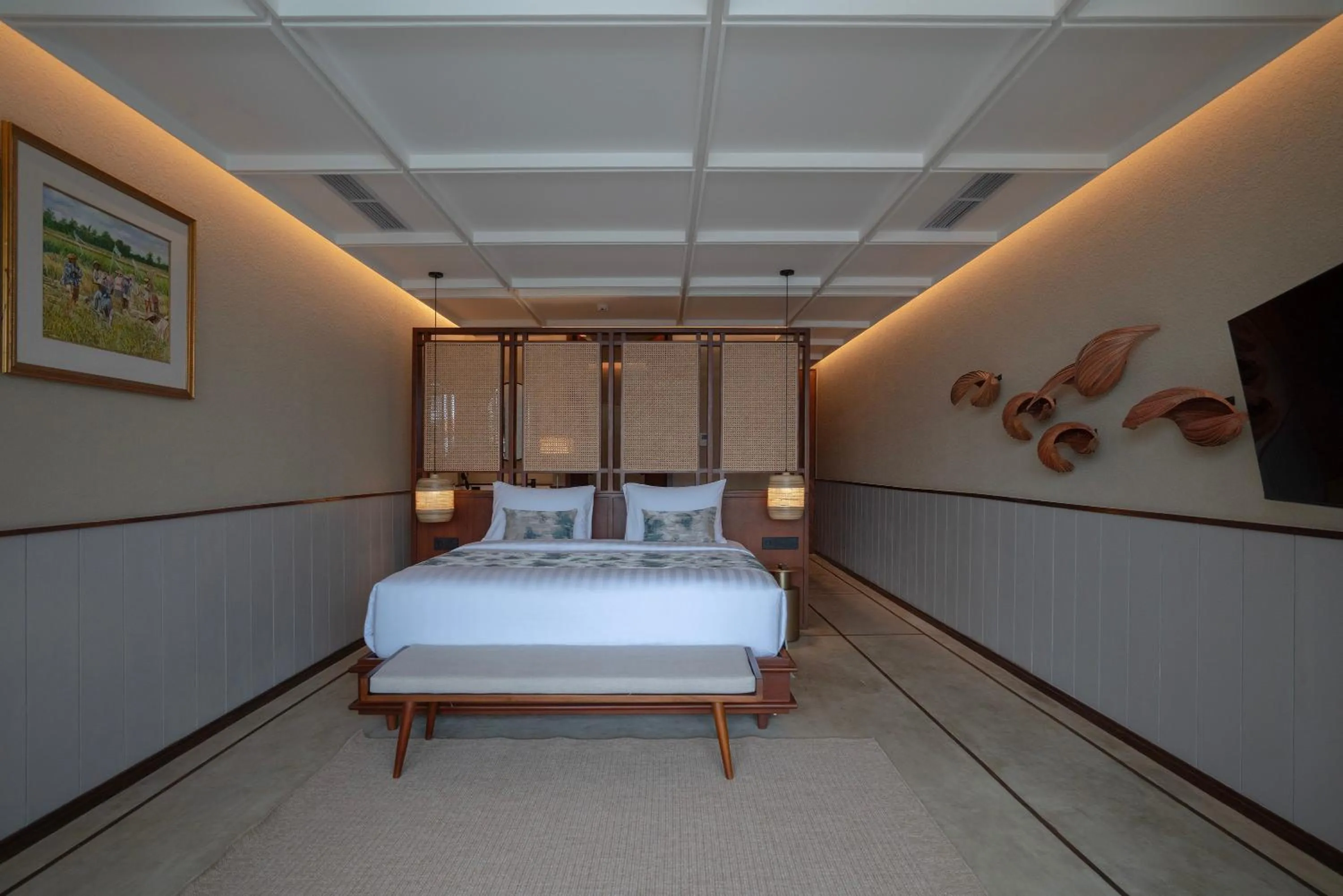 Bedroom, Bed in The Kemilau Hotel & Villa Canggu Bali