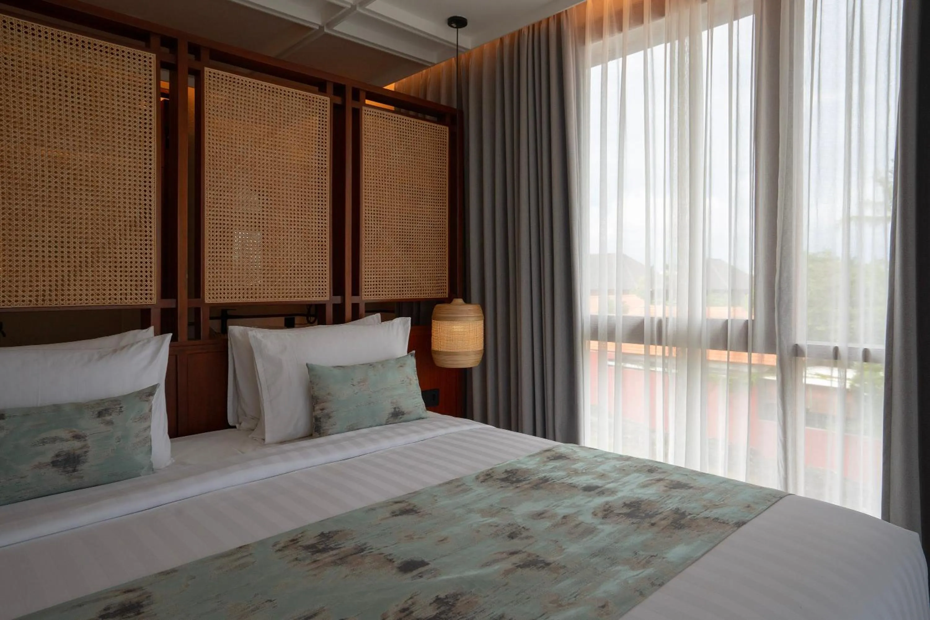 Bedroom, Bed in The Kemilau Hotel & Villa Canggu Bali