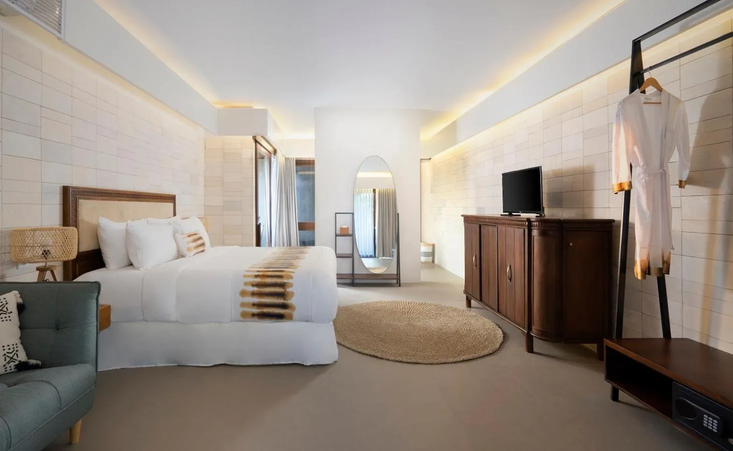 TV and multimedia, Bed in The Kemilau Hotel & Villa Canggu Bali