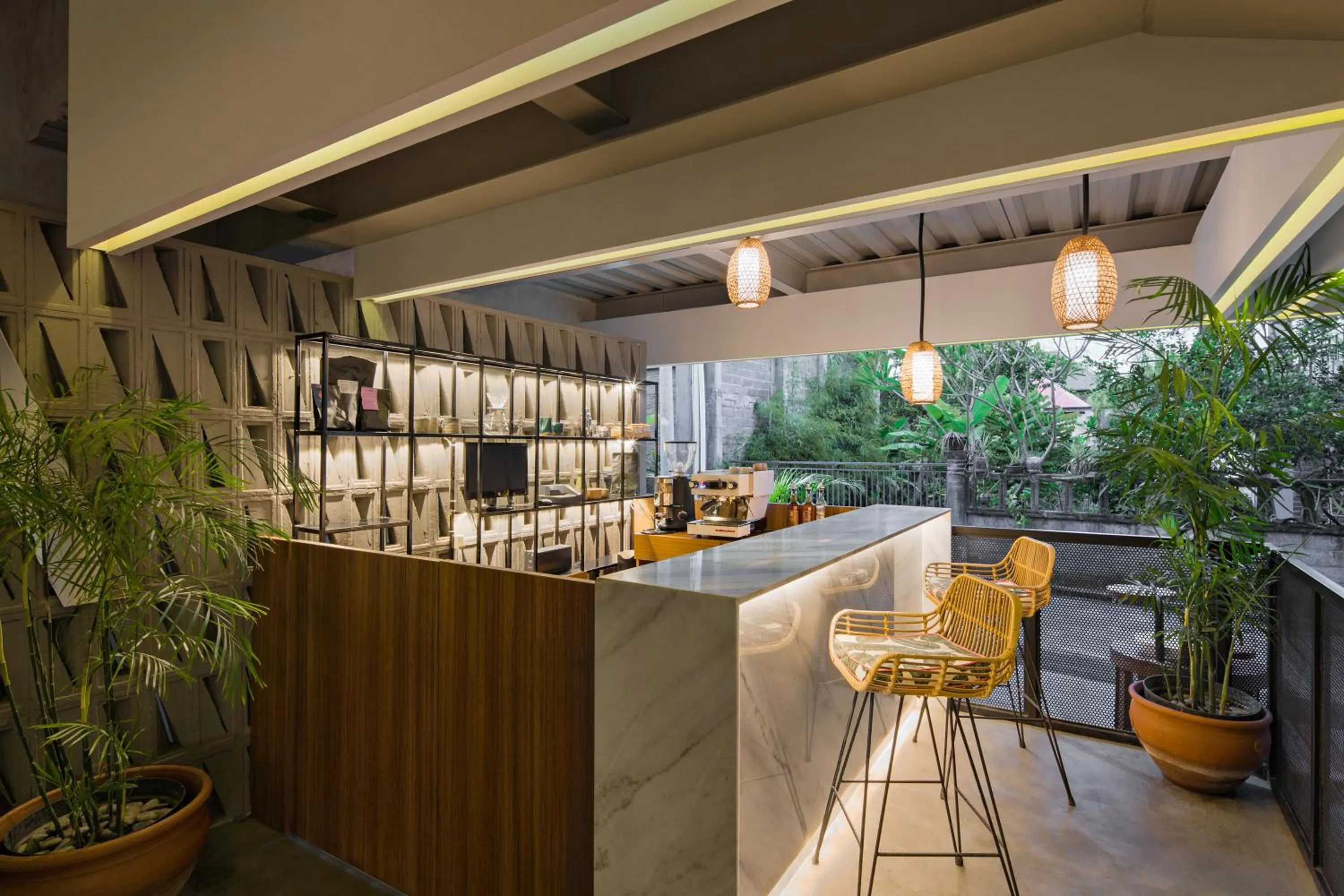 Lounge or bar in The Kemilau Hotel & Villa Canggu Bali