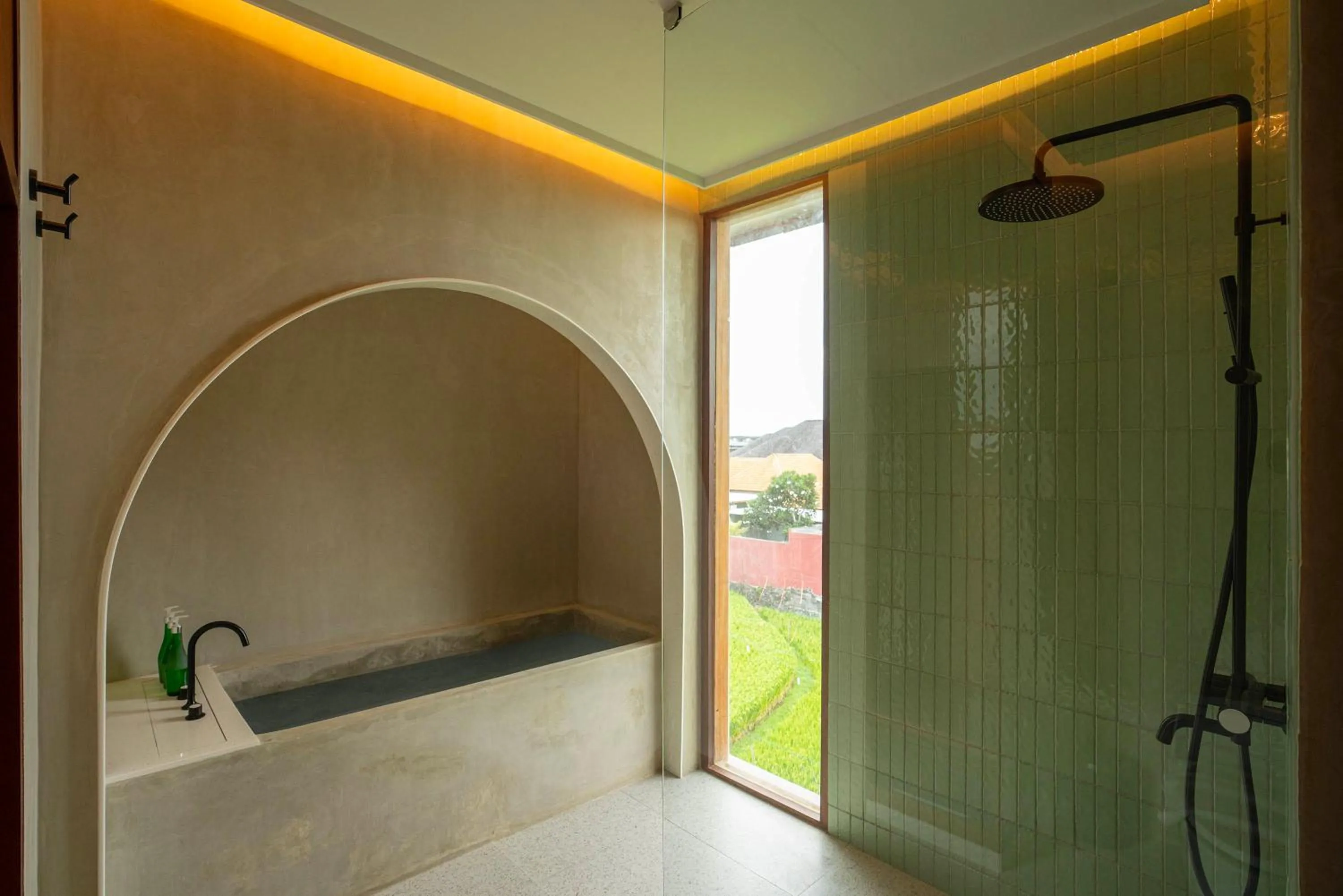 Bathroom in The Kemilau Hotel & Villa Canggu Bali