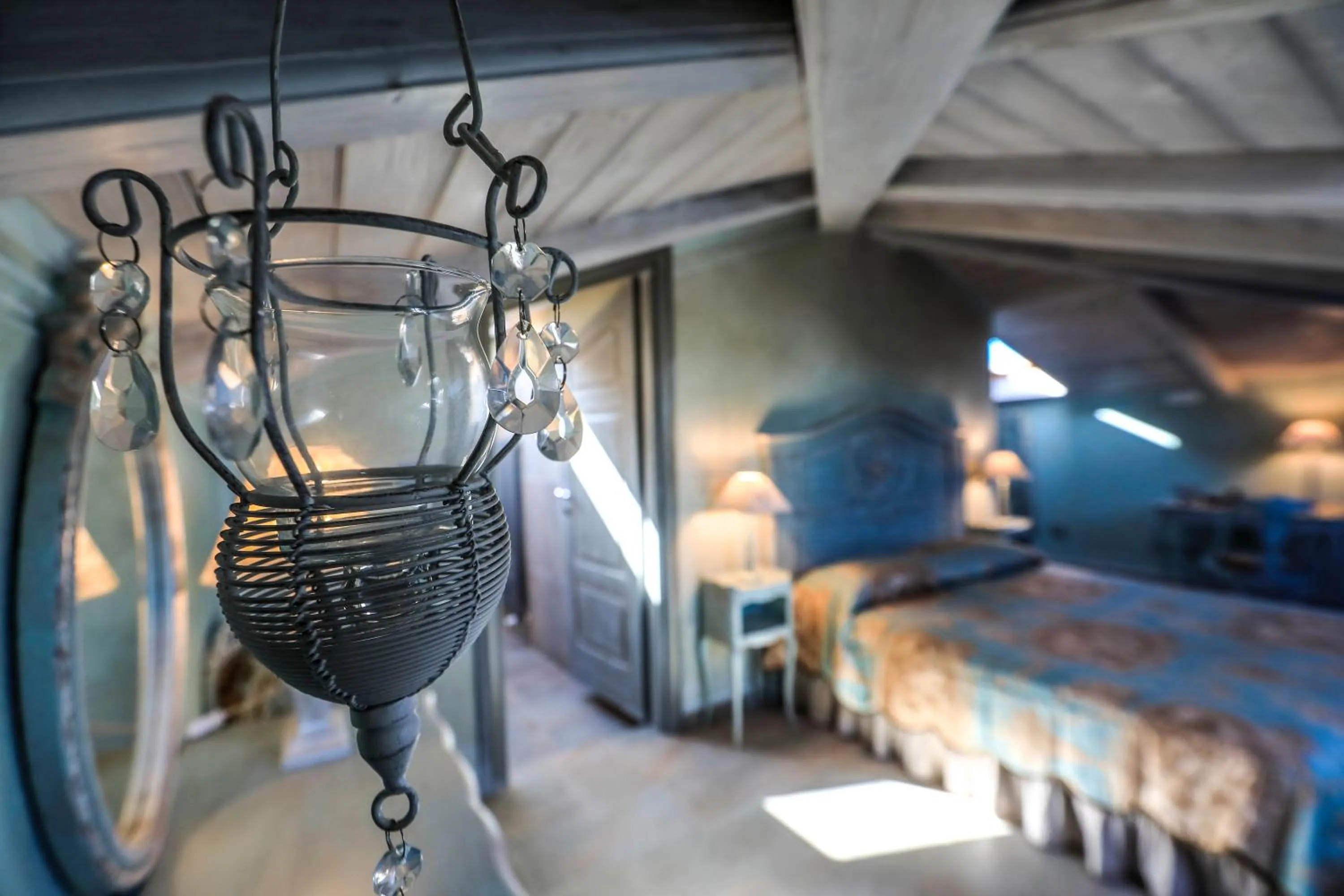 Decorative detail, Bed in Relais Villa Prato