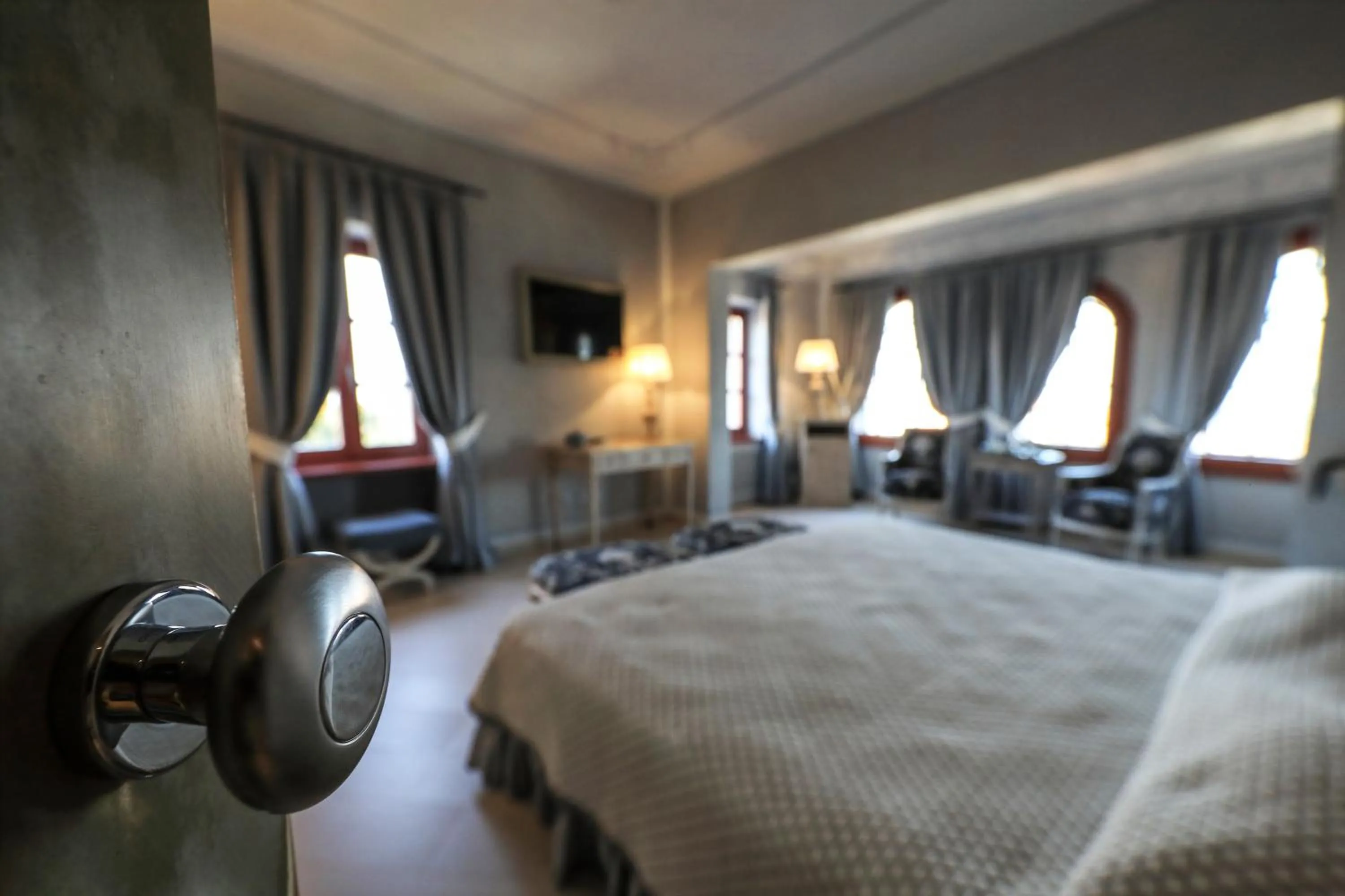 Bed in Relais Villa Prato