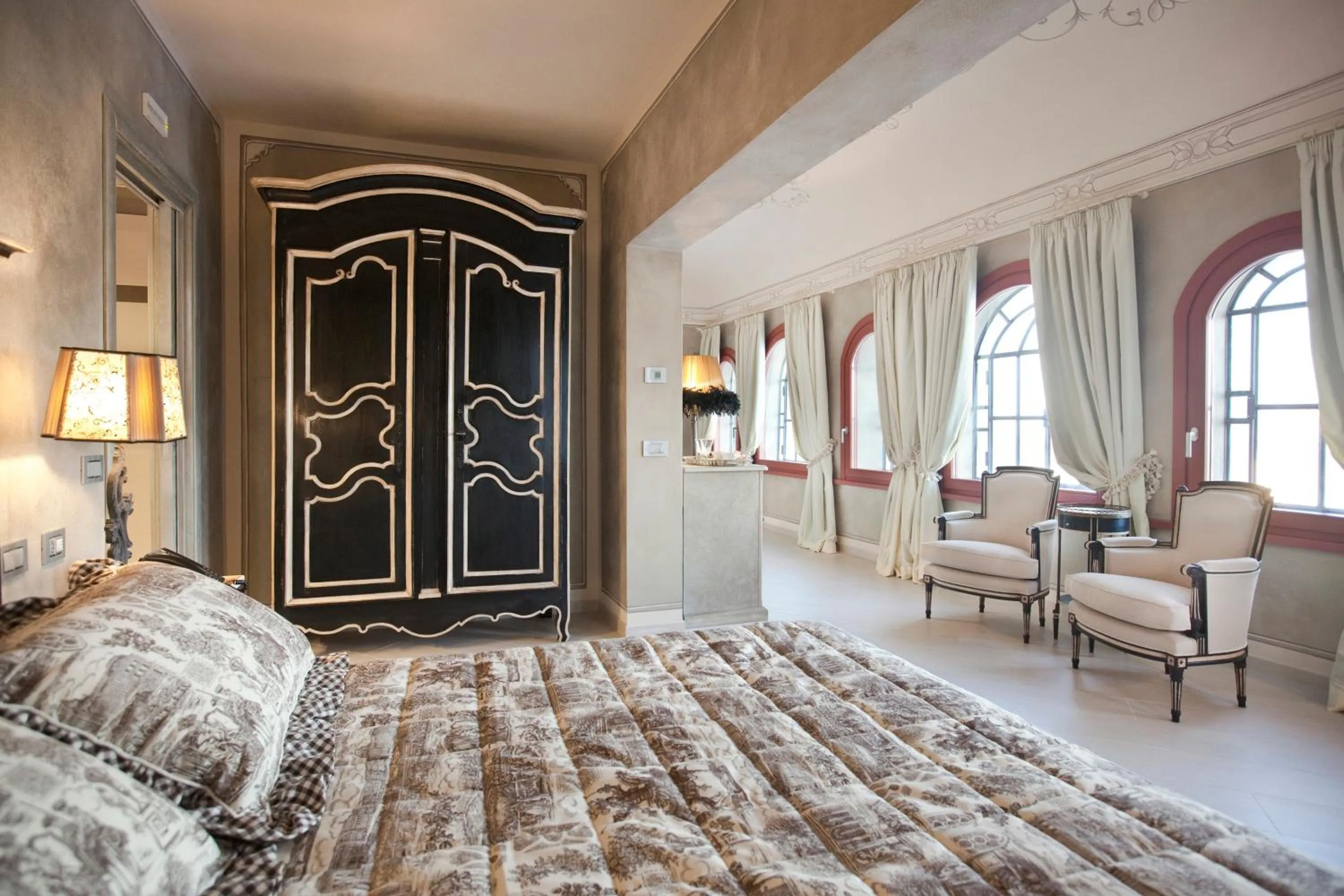 Bed in Relais Villa Prato