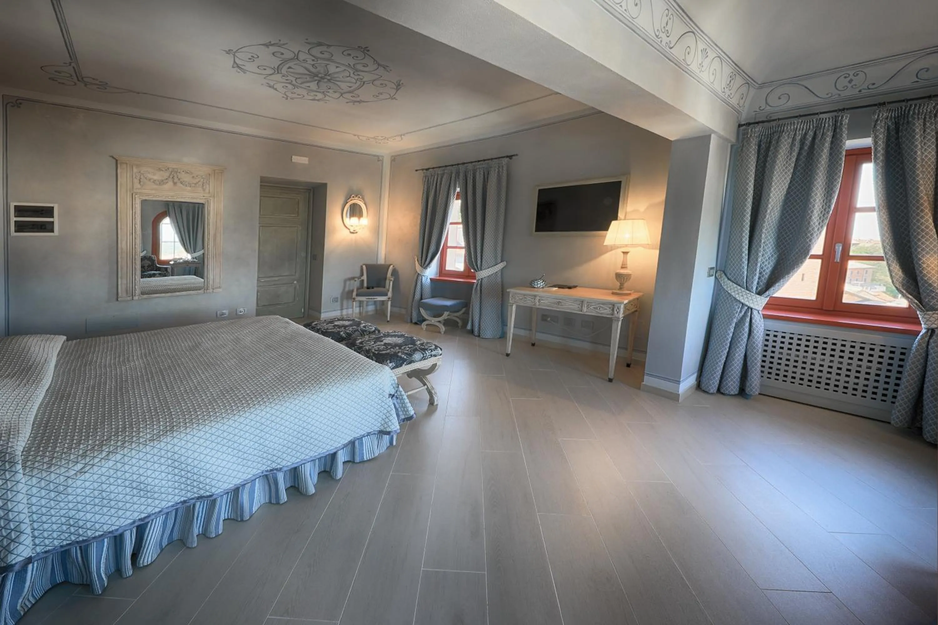 Bed in Relais Villa Prato