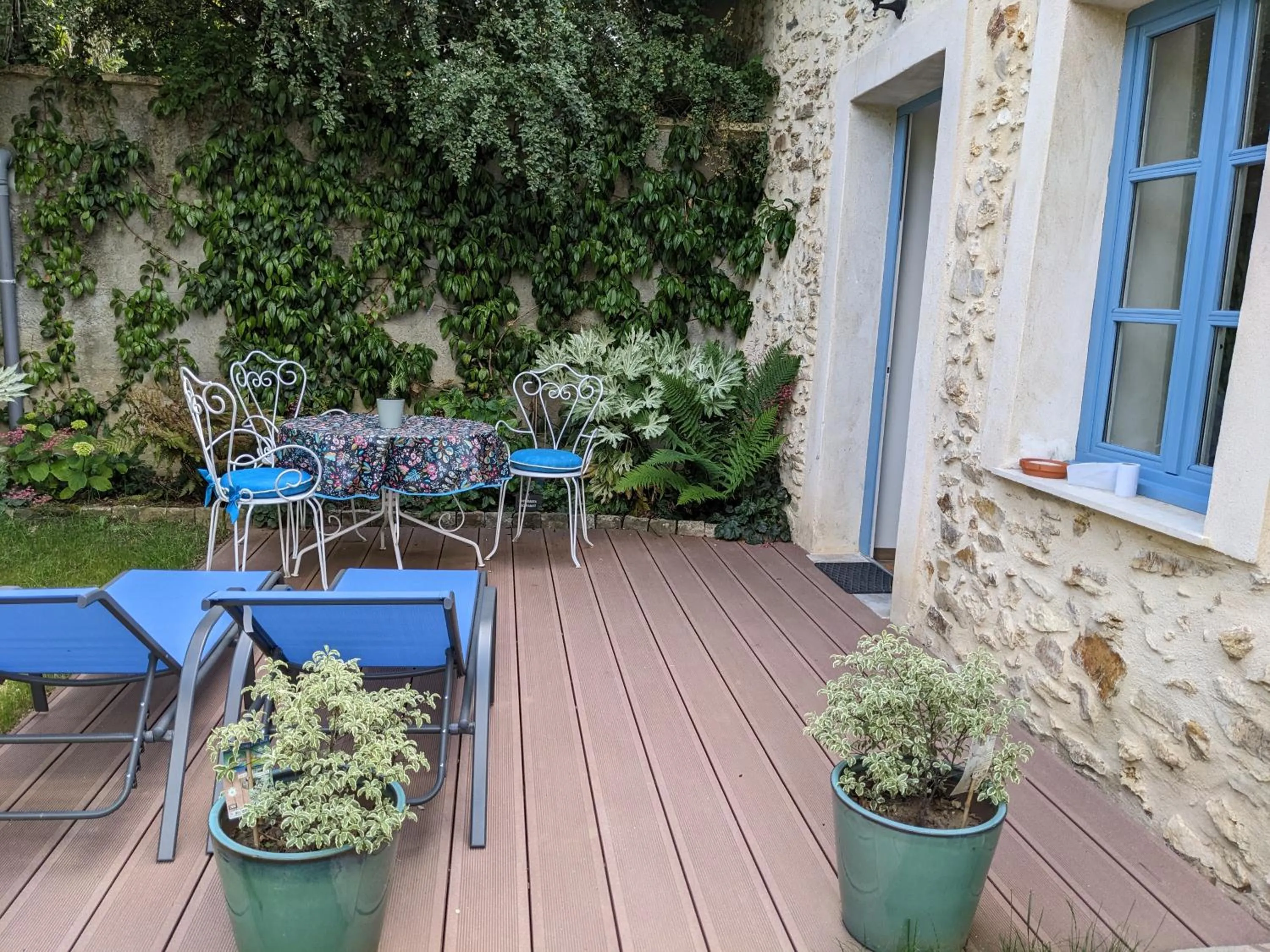 Patio in La Closerie