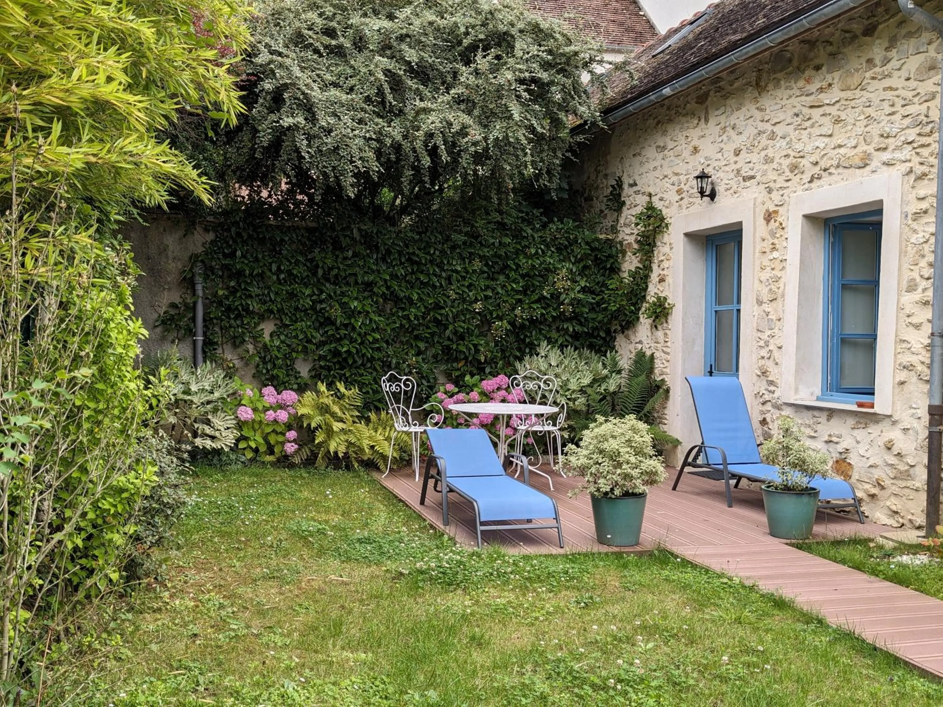 Patio in La Closerie