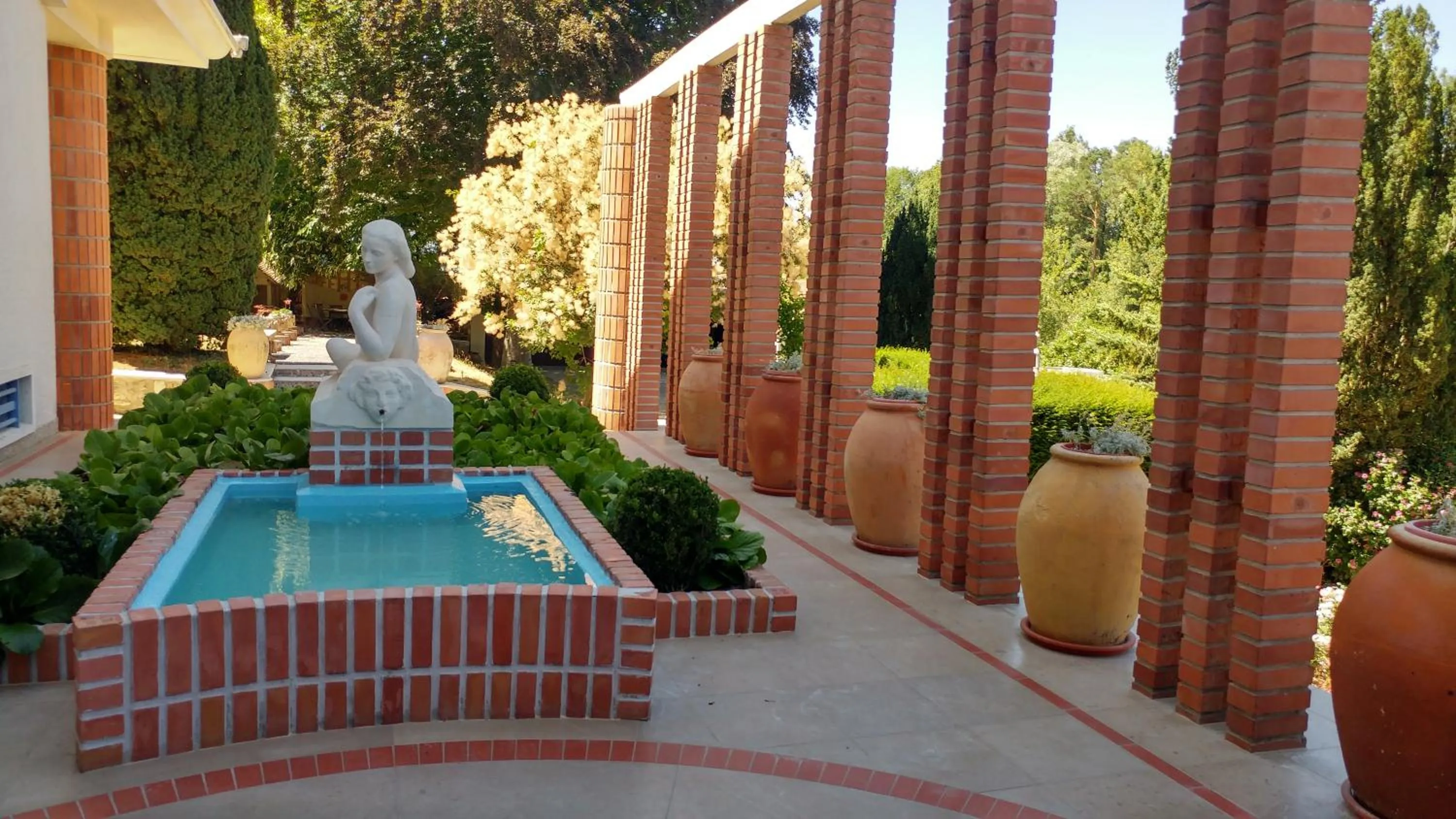 Patio in La Closerie