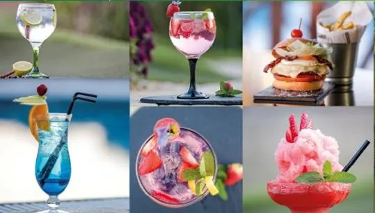 Restaurant/places to eat in Ondamar Hotel Apartamentos