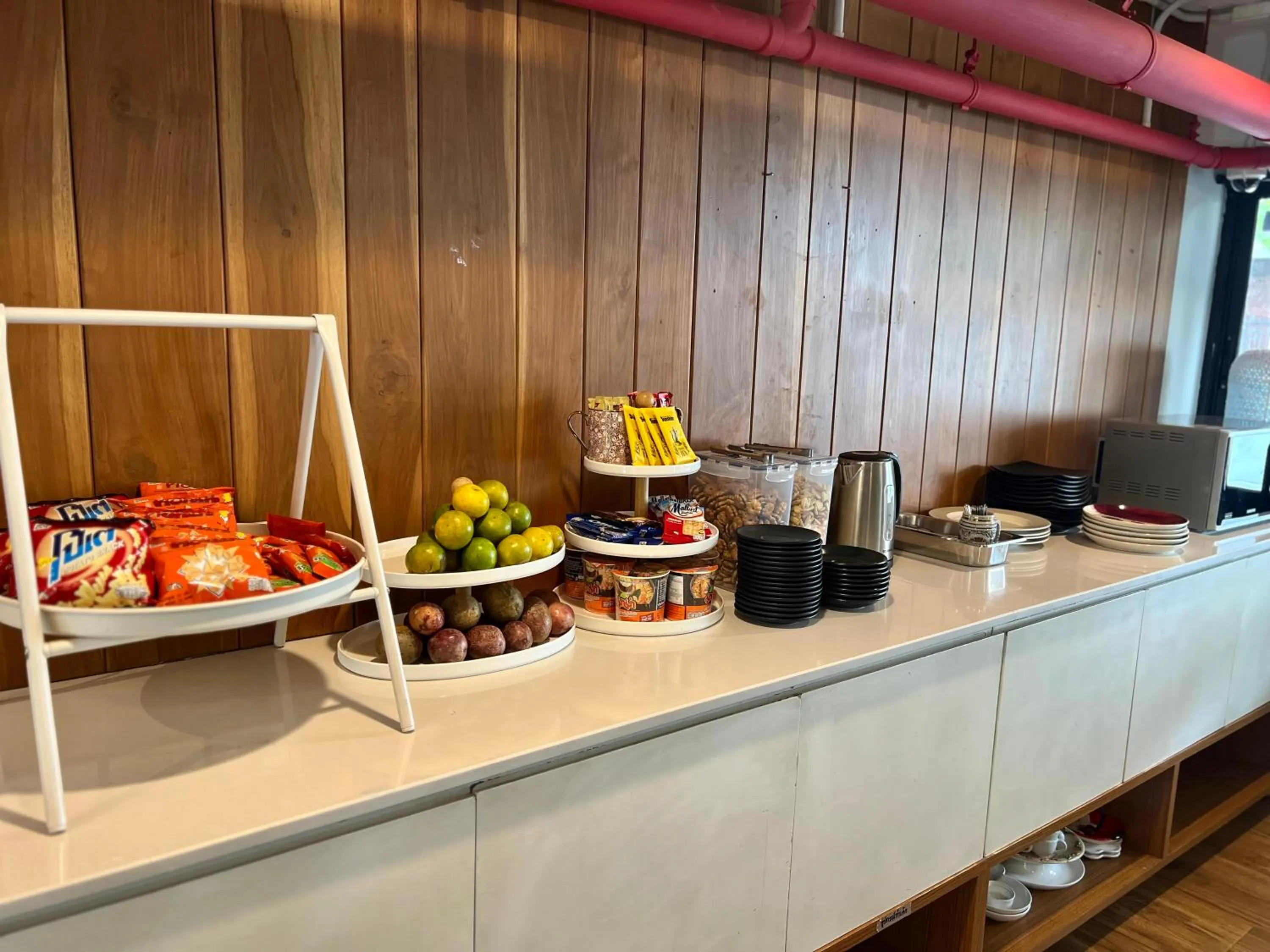 Food in Hobnob Hostel