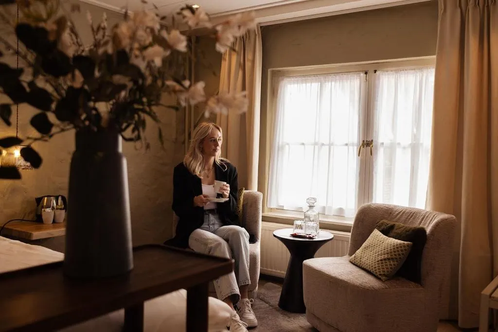 Seating area in Boutique Hotel Elburg met Tapperij