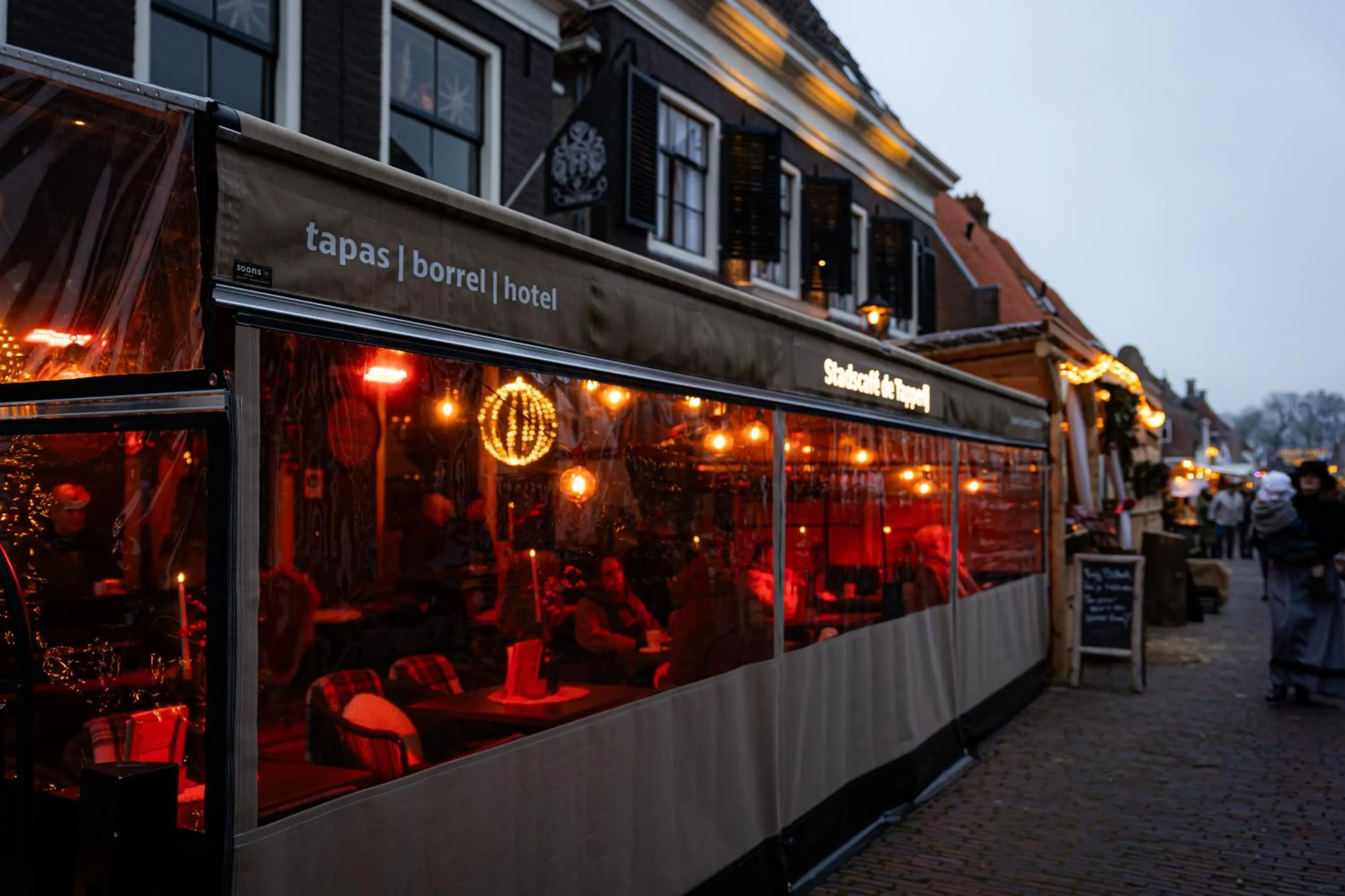 Restaurant/places to eat in Boutique Hotel Elburg met Tapperij