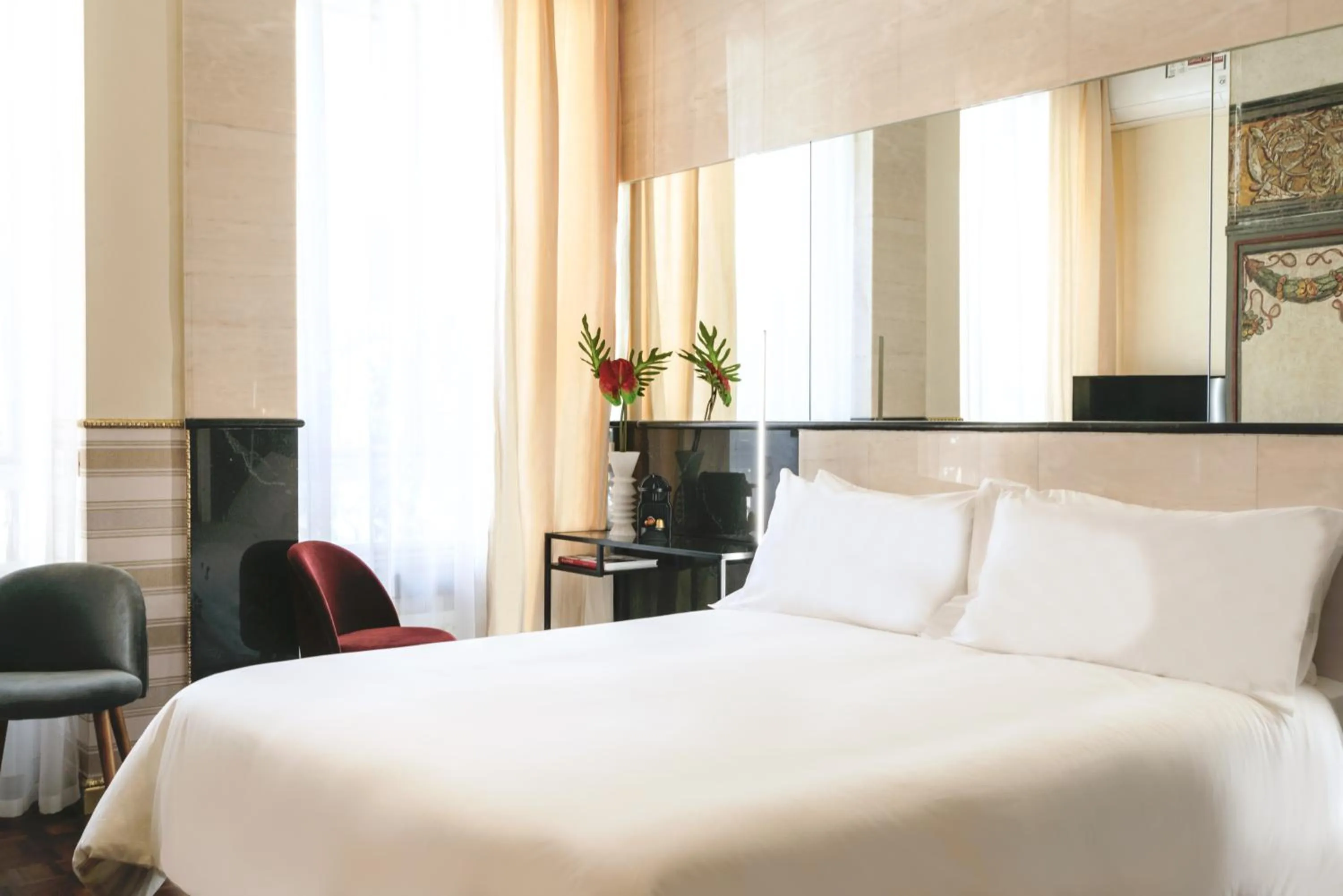 Bed in Rivière Private Rooms Alla Scala