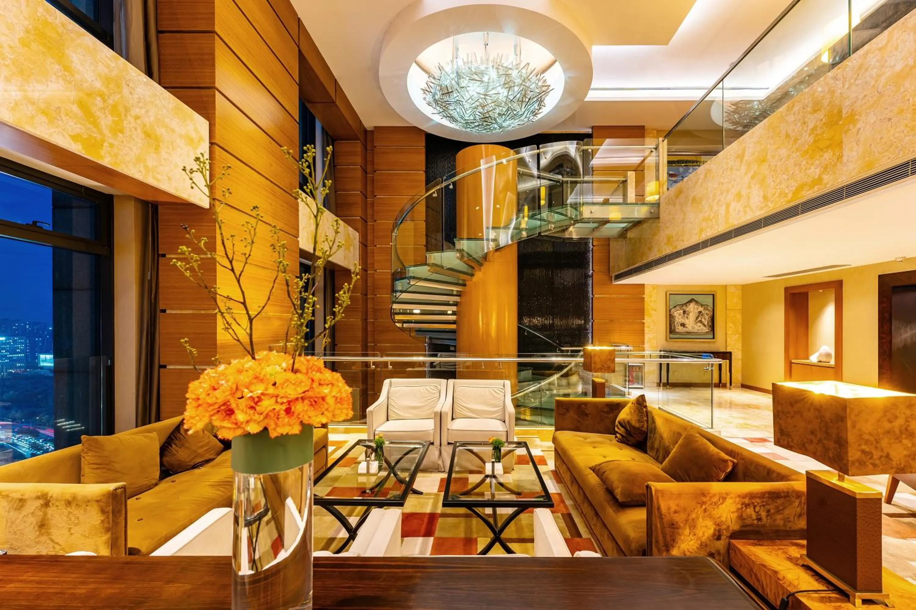 Seating area in Sheraton Jinan Hotel