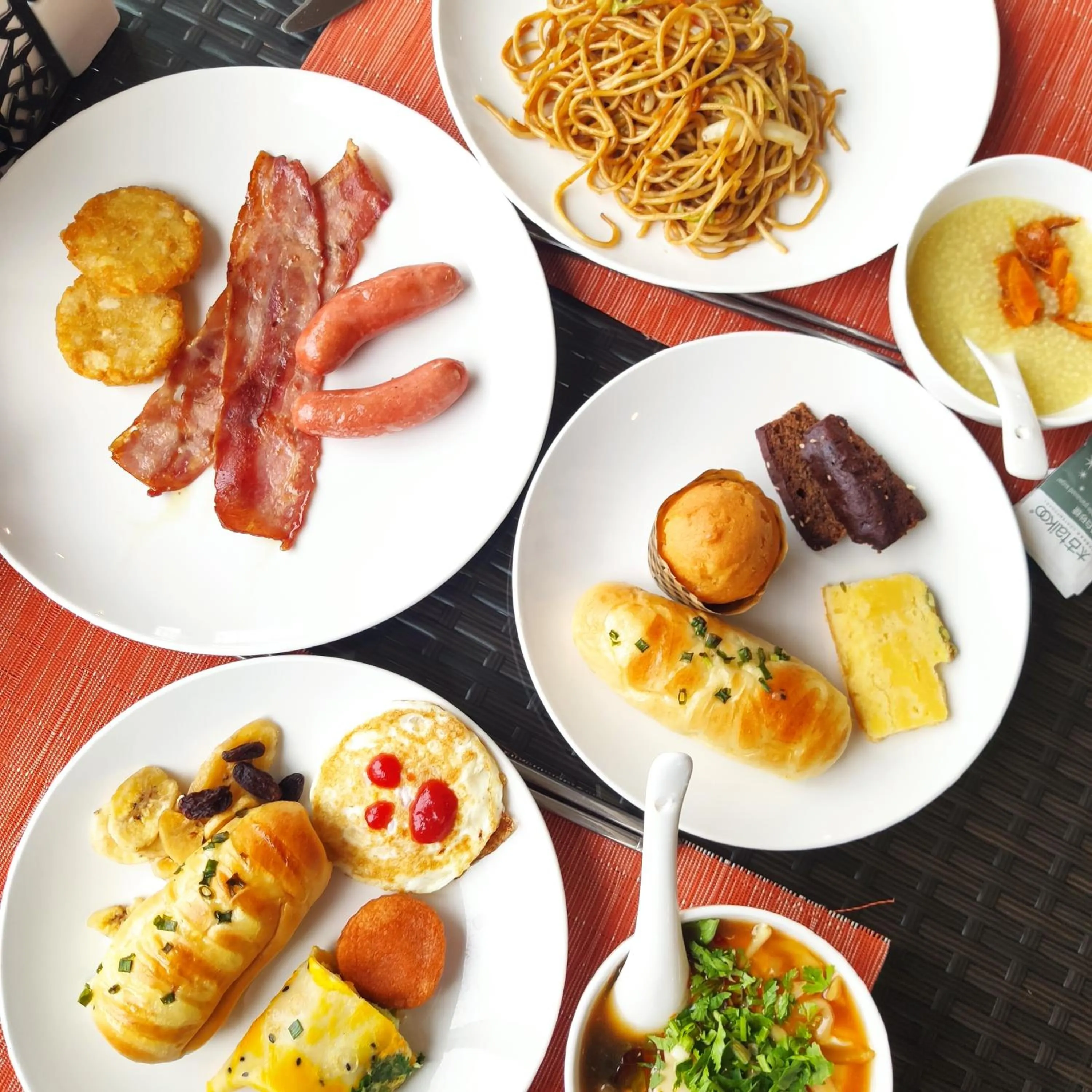 Breakfast in Sheraton Jinan Hotel