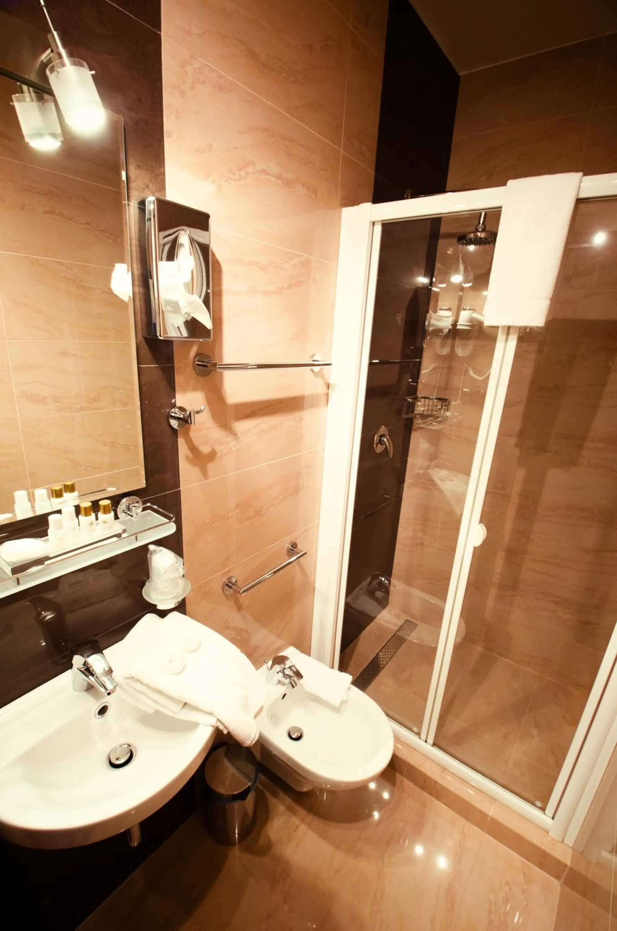 Bathroom in Hotel Fortna