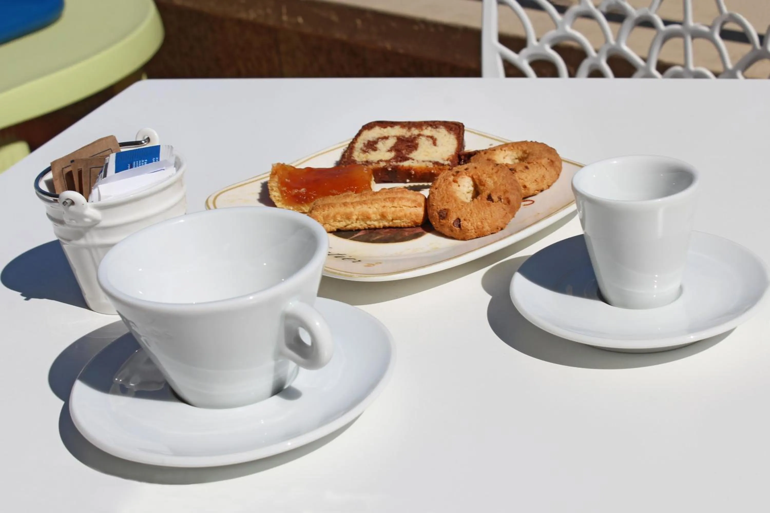 Food close-up in Hotel Touring