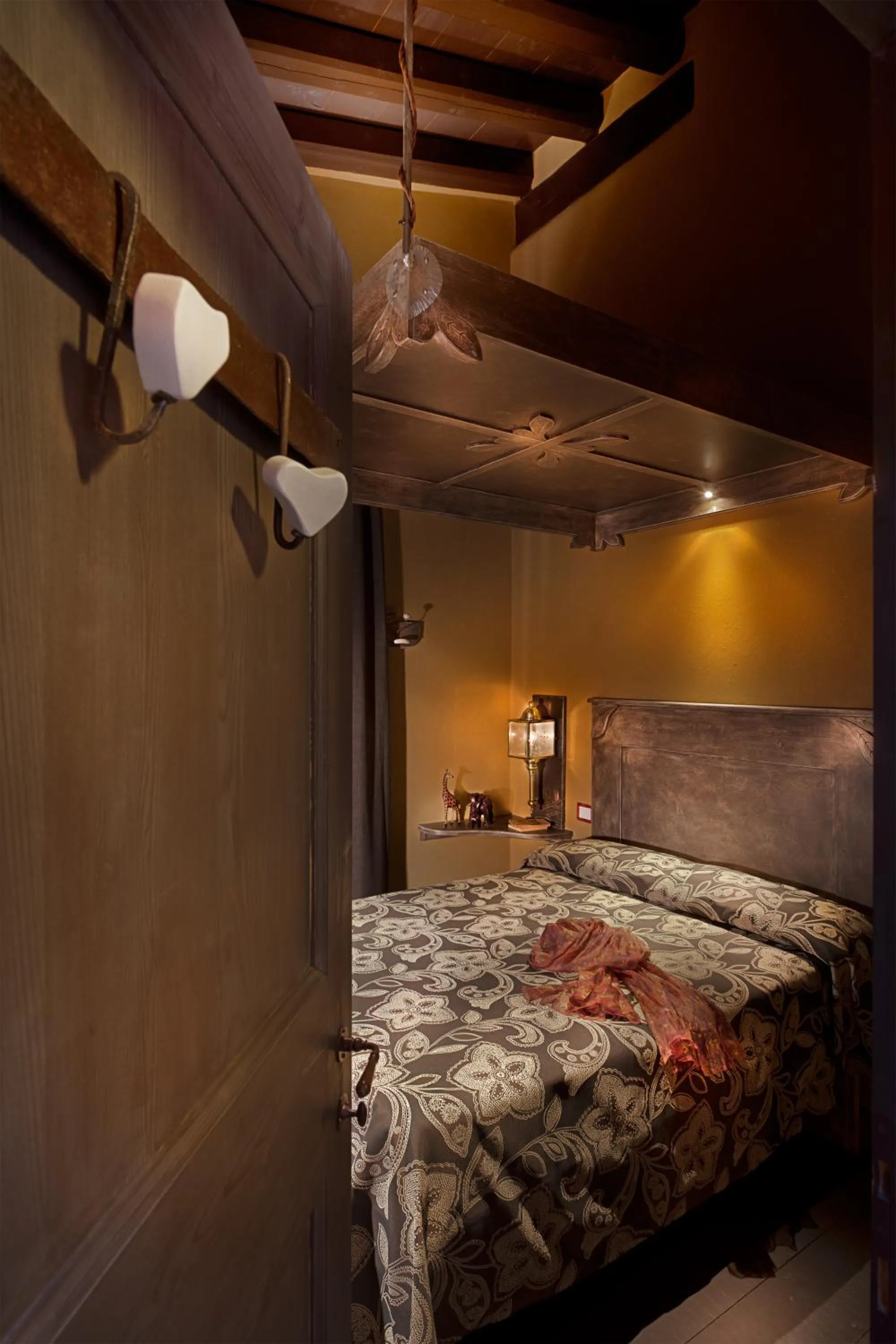 Bedroom, Bed in Boutique Hotel Villa dei Campi