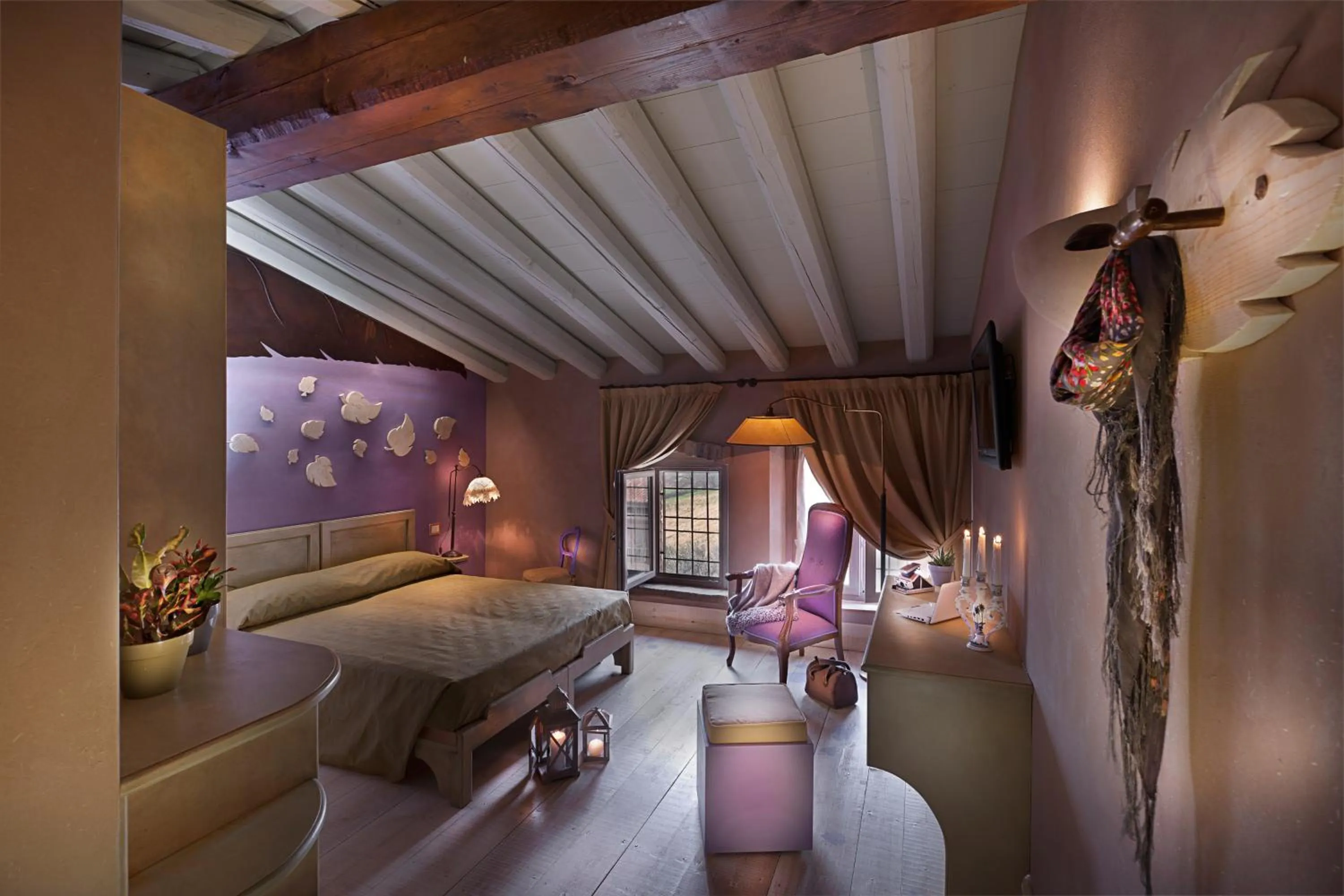 Bedroom in Boutique Hotel Villa dei Campi