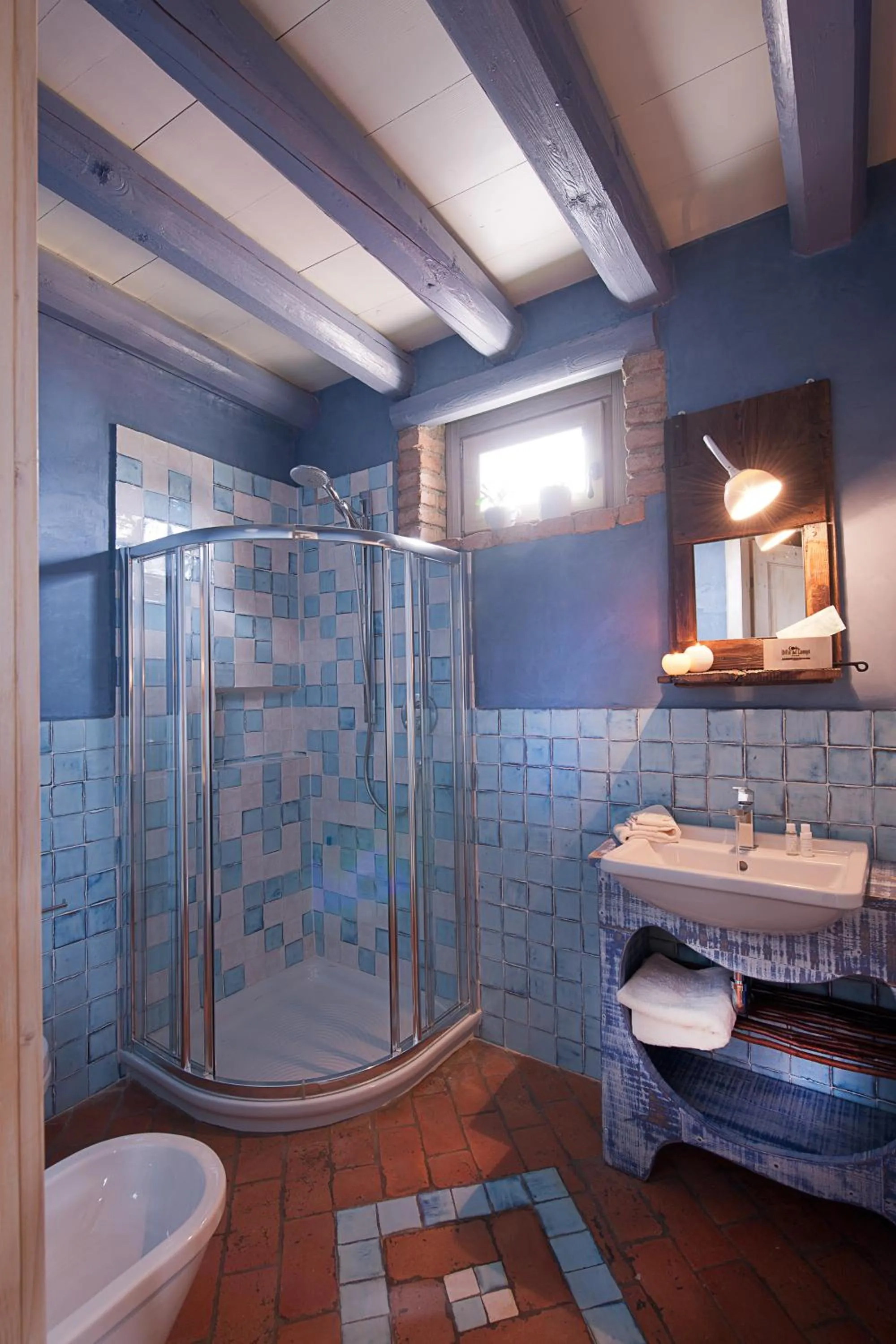 Toilet in Boutique Hotel Villa dei Campi