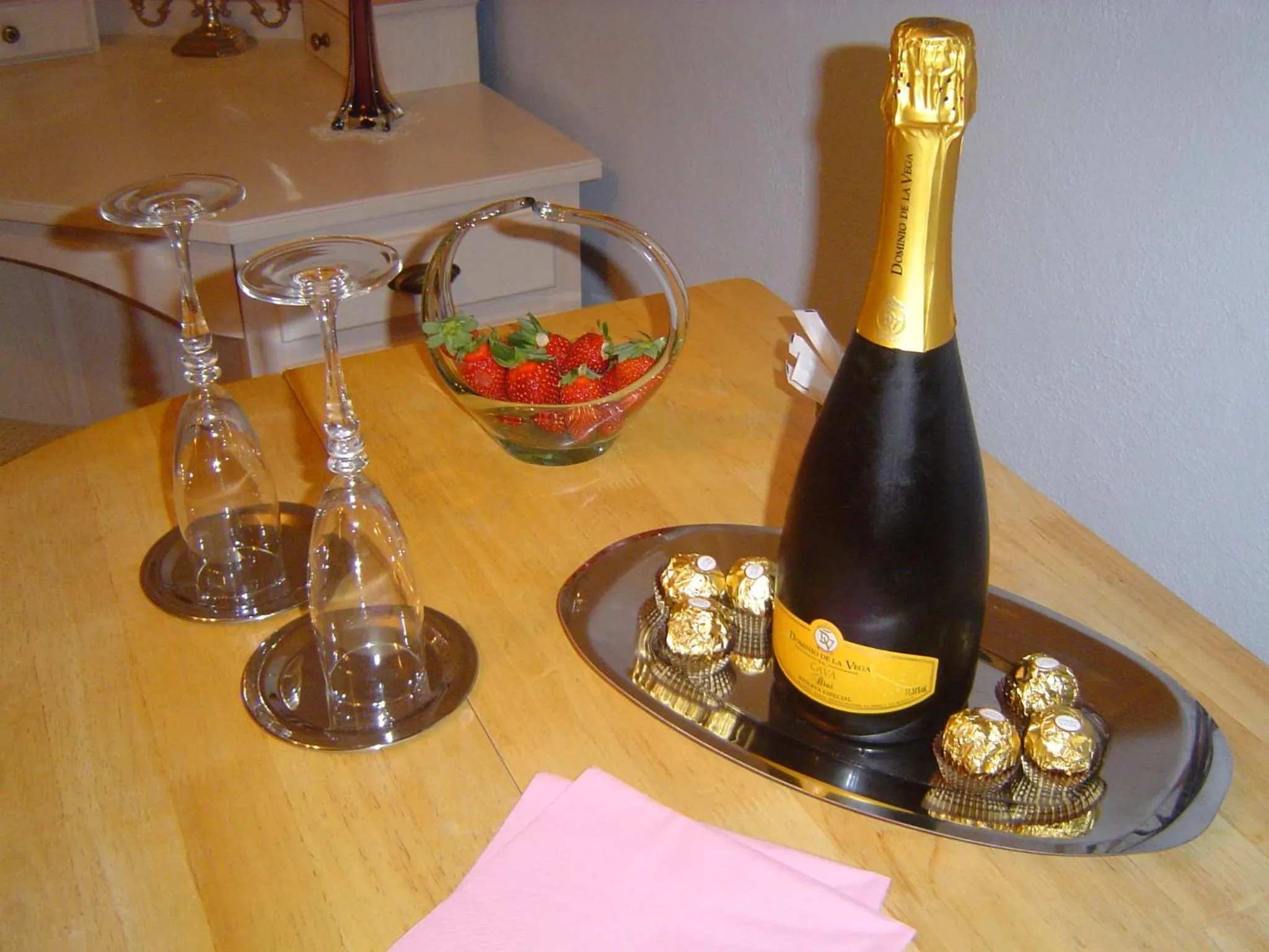 Food and drinks in Casa Rural La Torreta