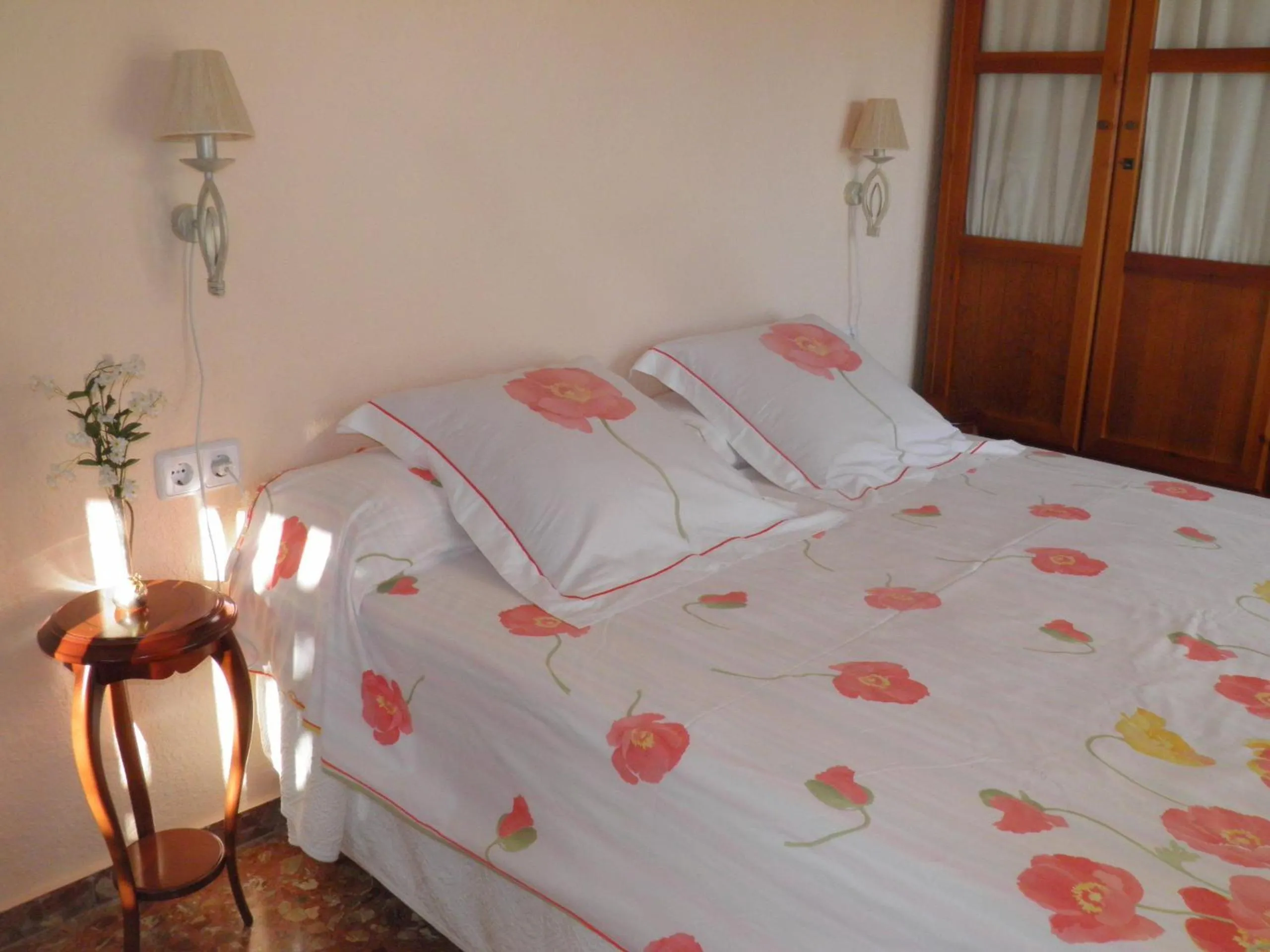 Bed in Casa Rural La Torreta