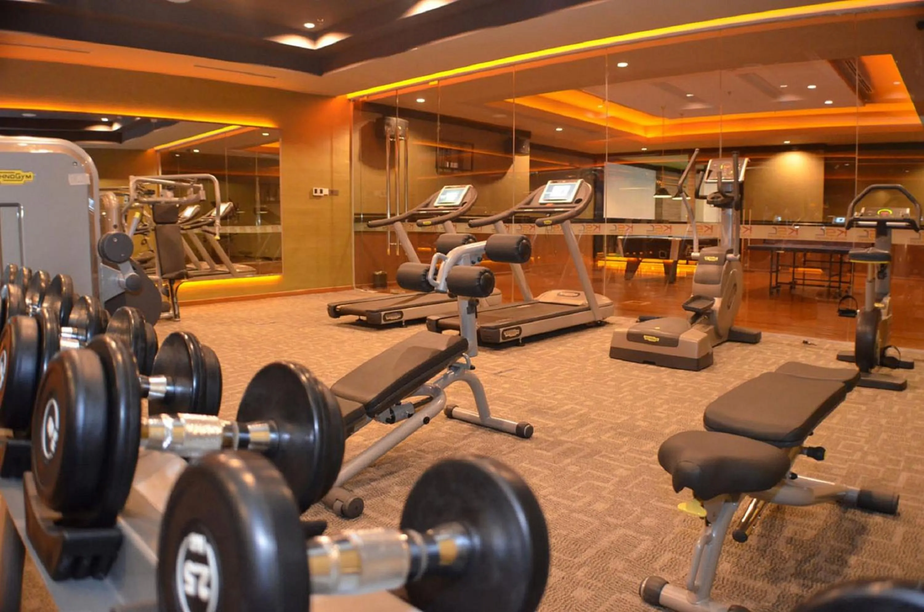 Fitness centre/facilities in KSL Hotel & Resort
