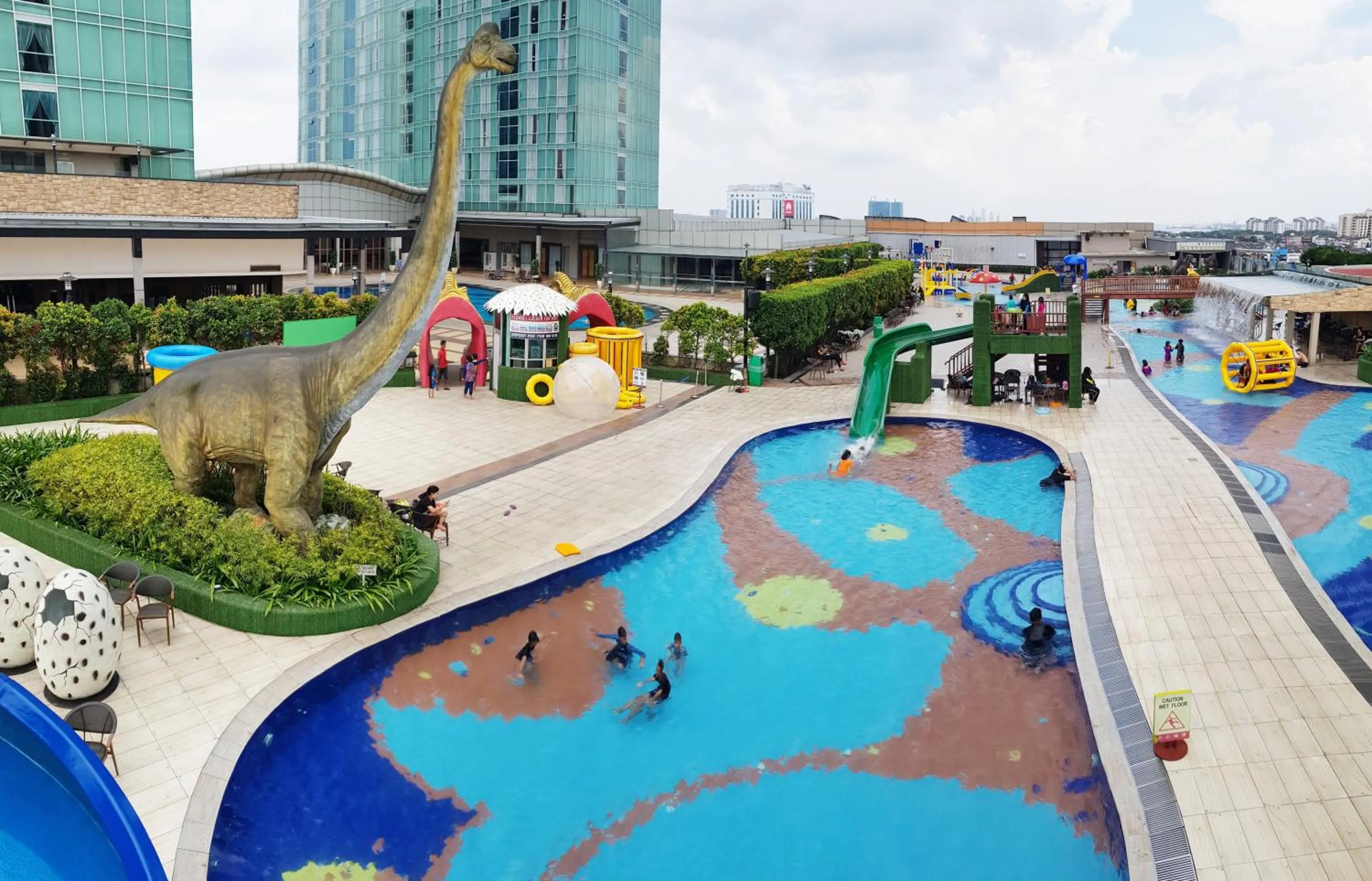 Aqua park in KSL Hotel & Resort