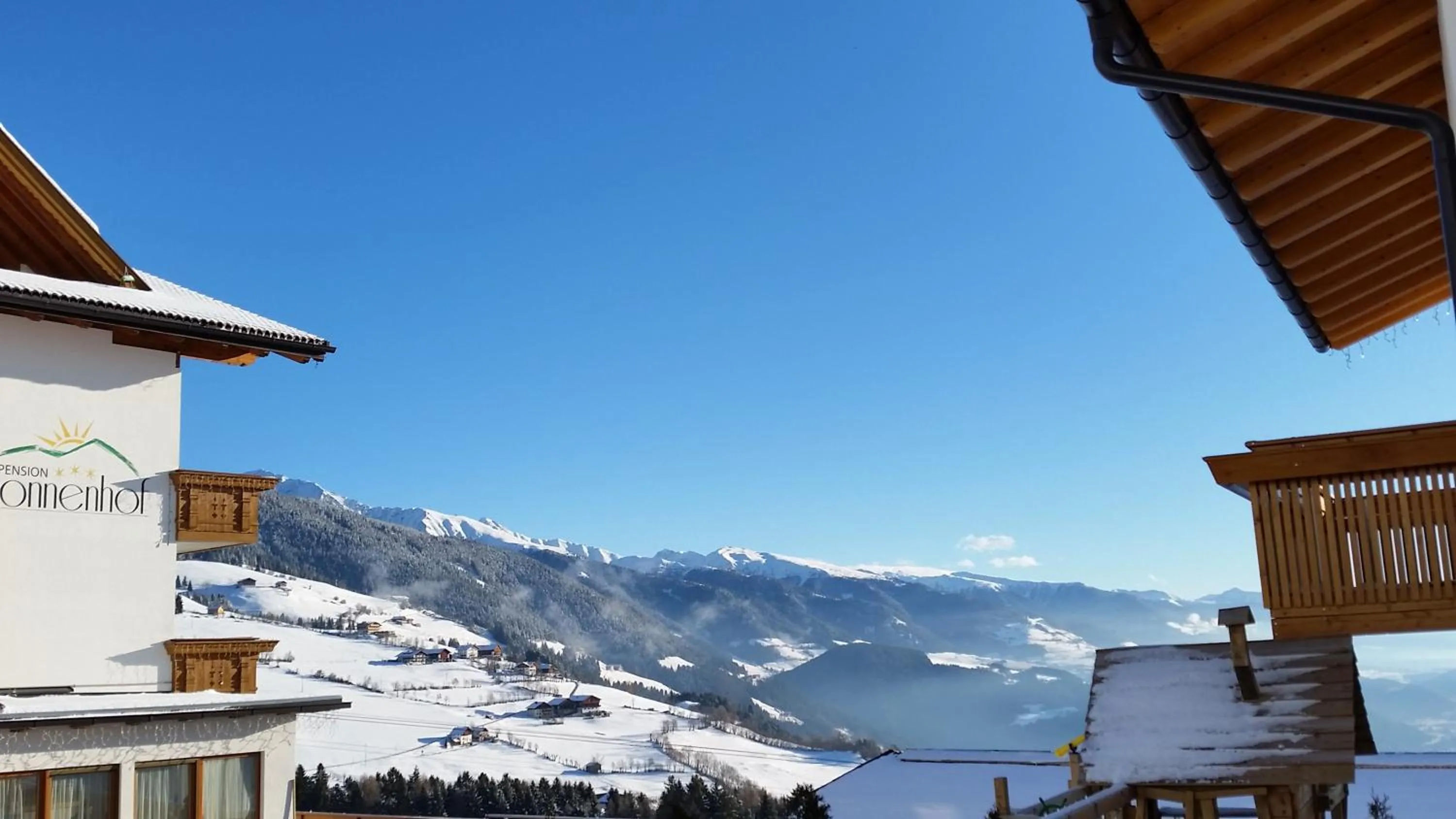 Mountain view in Pension Sonnenhof