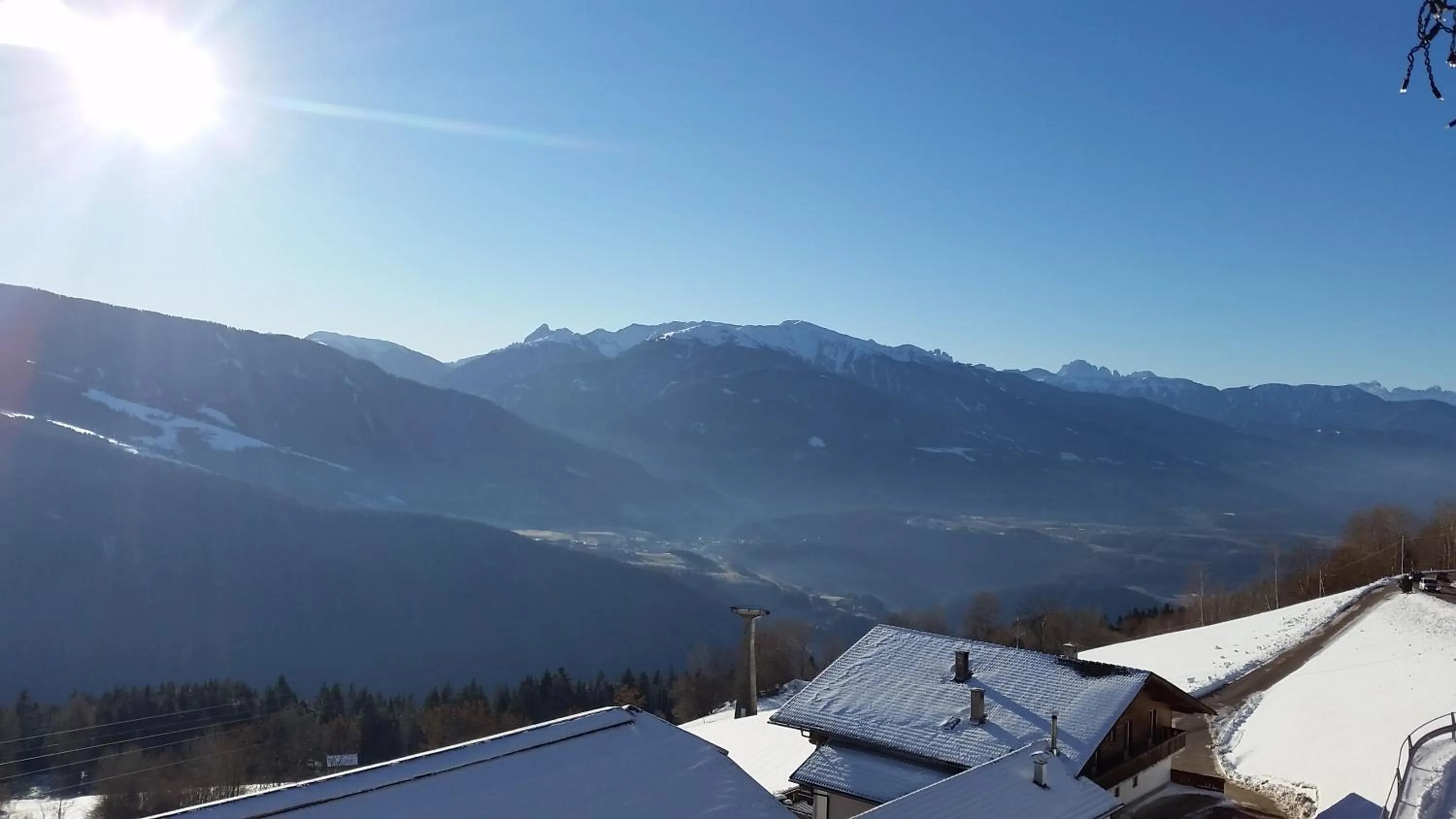 Mountain view in Pension Sonnenhof