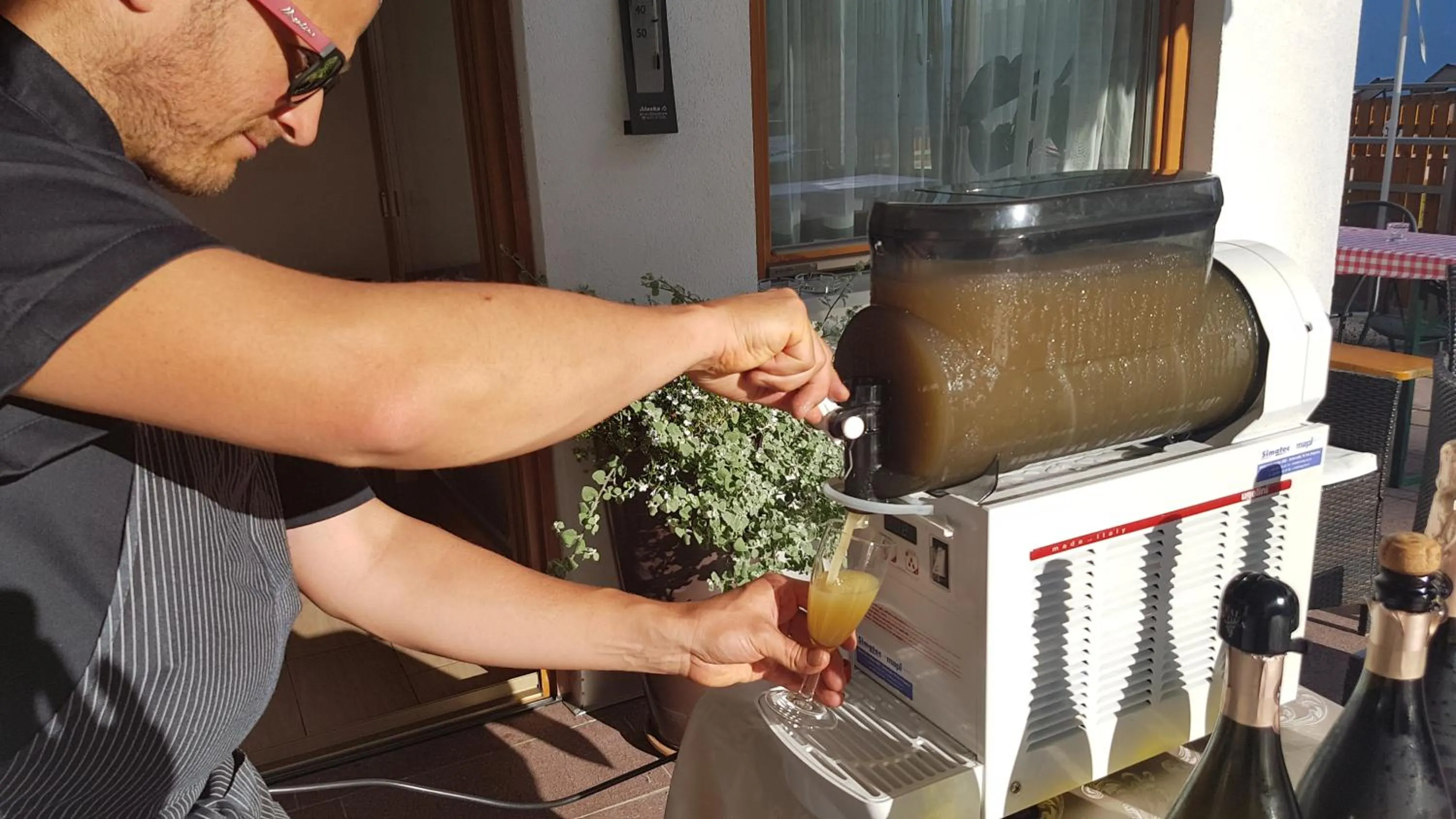 Alcoholic drinks in Pension Sonnenhof