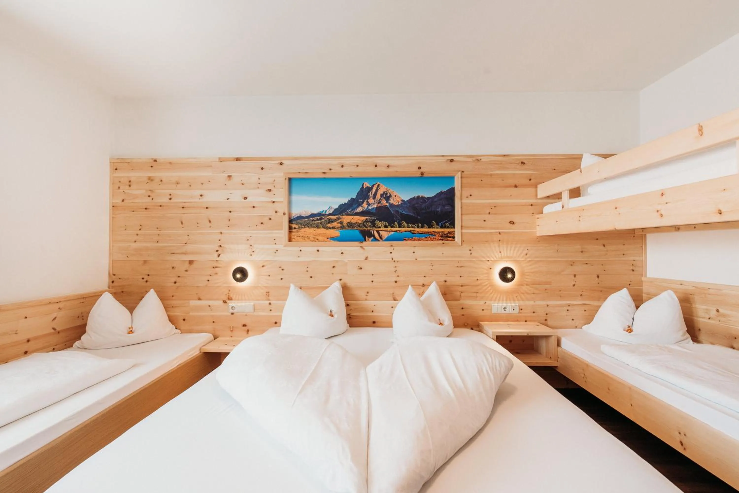 Bed in Pension Sonnenhof