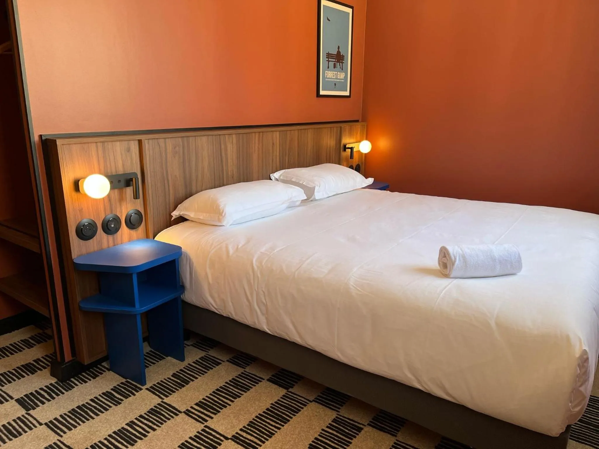 Bedroom, Bed in Hotel Le Lumière