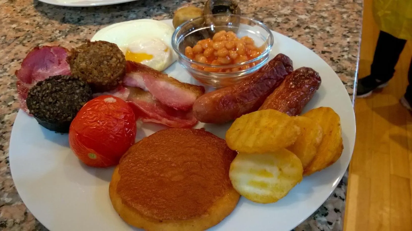 English/Irish breakfast in The Townhouse