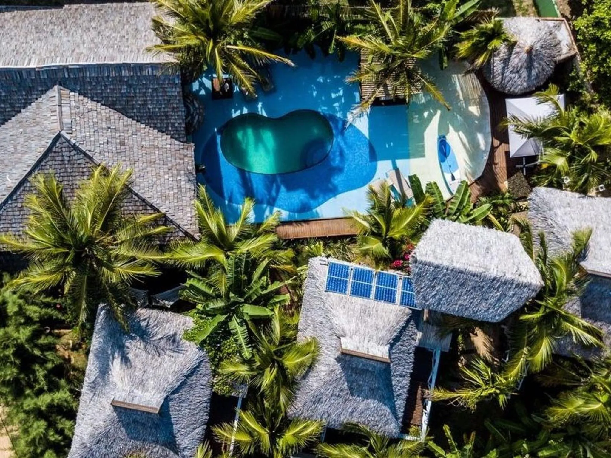 Bird's eye view in Aloha Village Bangalôs